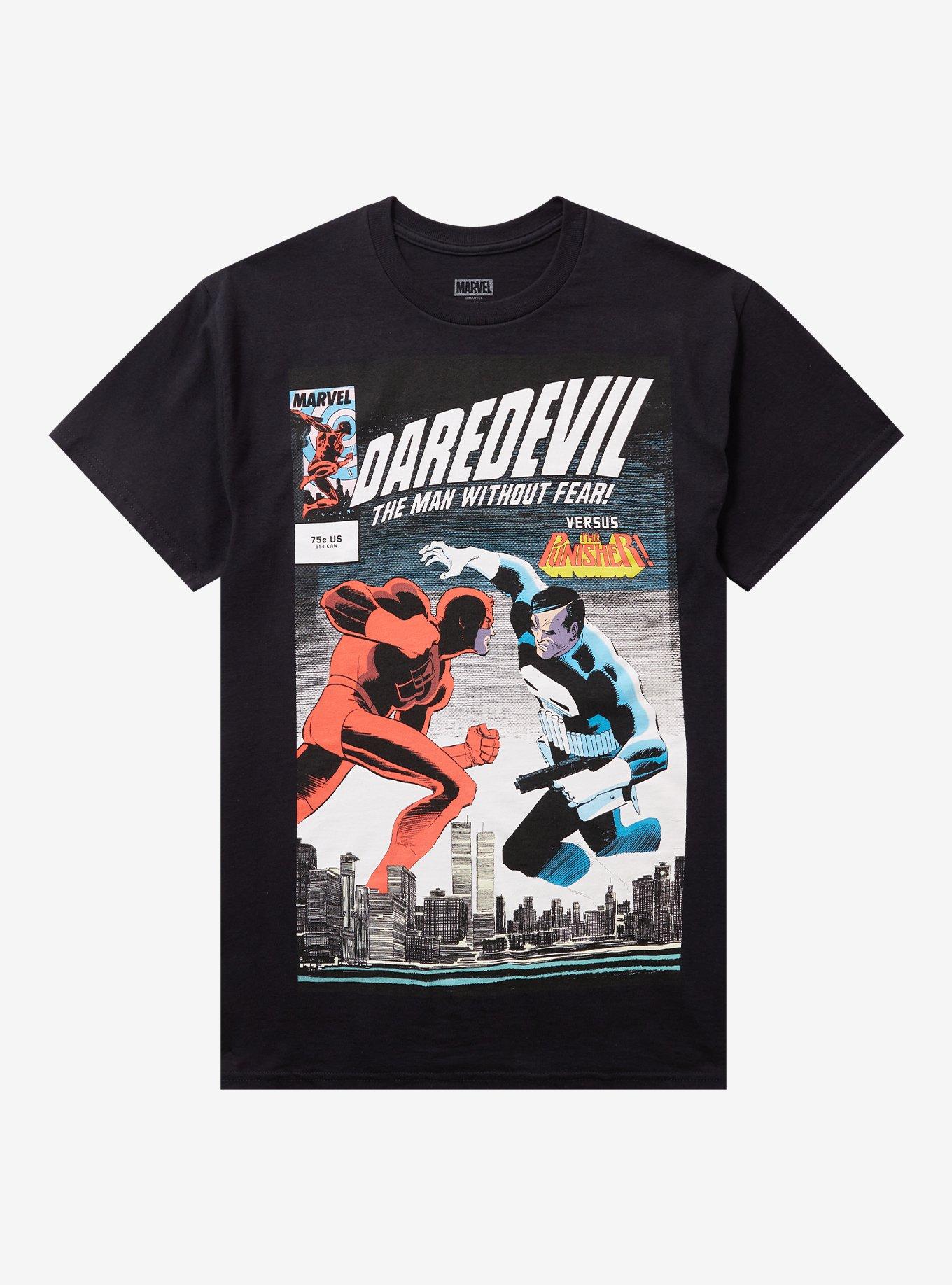 Marvel Daredevil Vs. The Punisher Comic Book T-Shirt, , hi-res