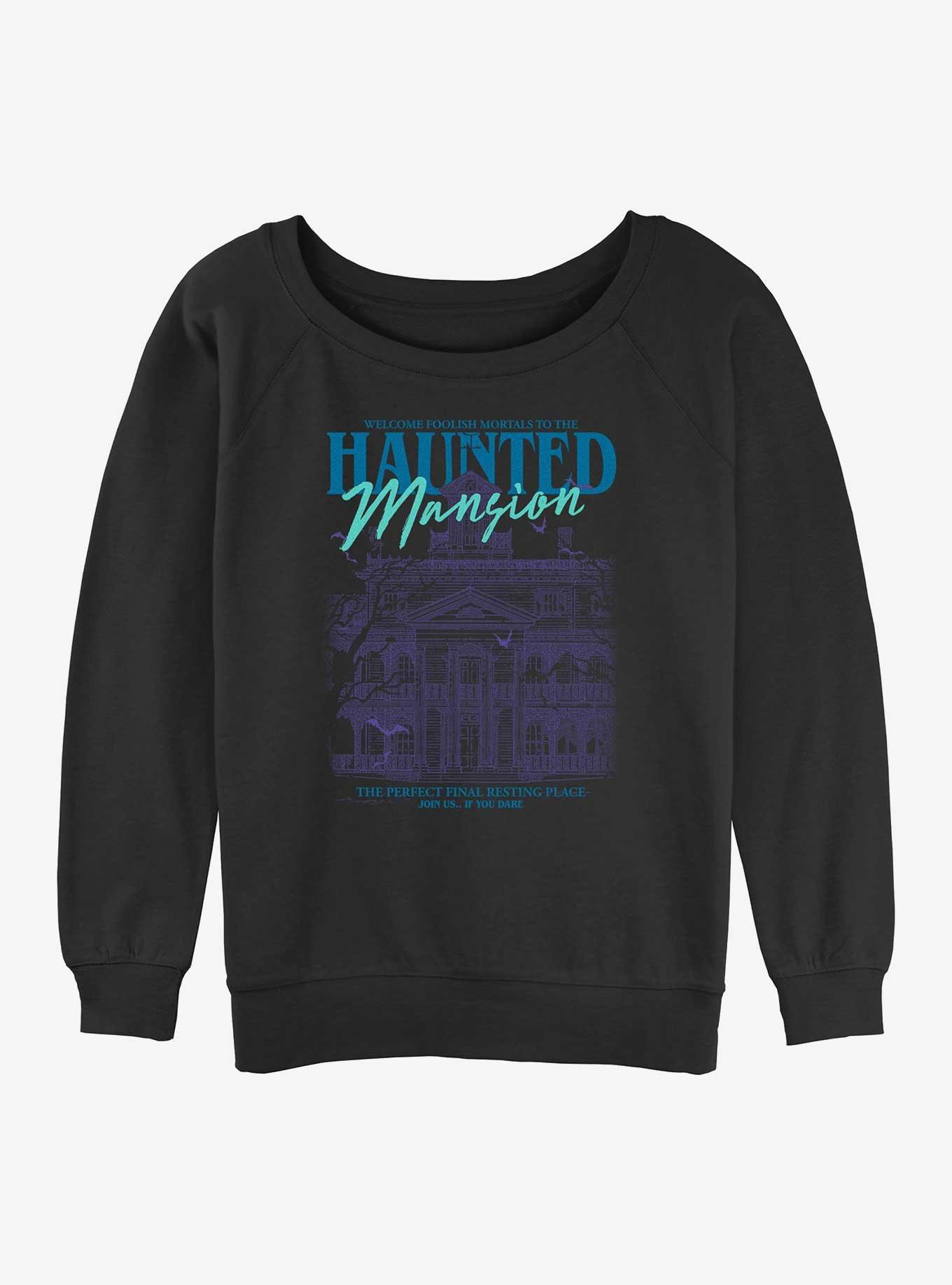 Disney The Haunted Mansion Focus Womens Slouchy Sweatshirt, , hi-res