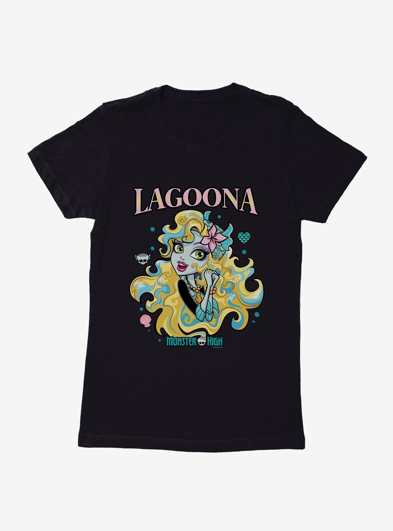 Monster High Lagoona Blue Womens T-Shirt, BLACK, hi-res