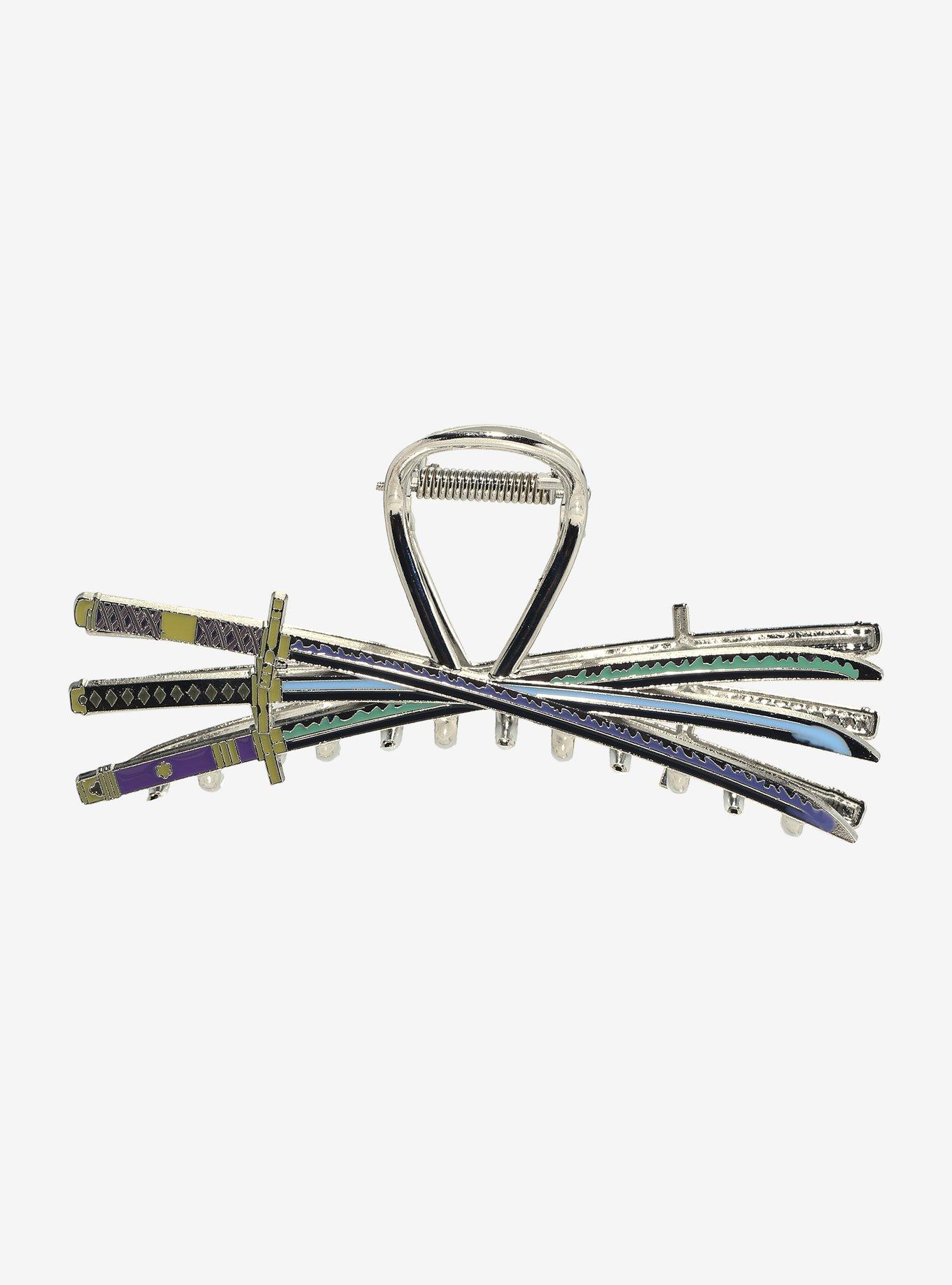One Piece Zoro's Swords Figural Claw Clip, , hi-res