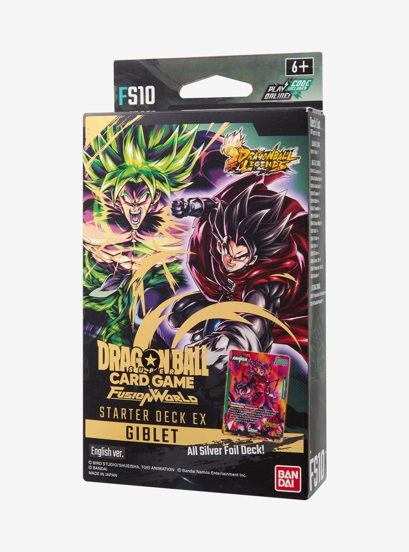 Dragon Ball Super Card Game Fusion World Giblet Starter Deck EX, , hi-res