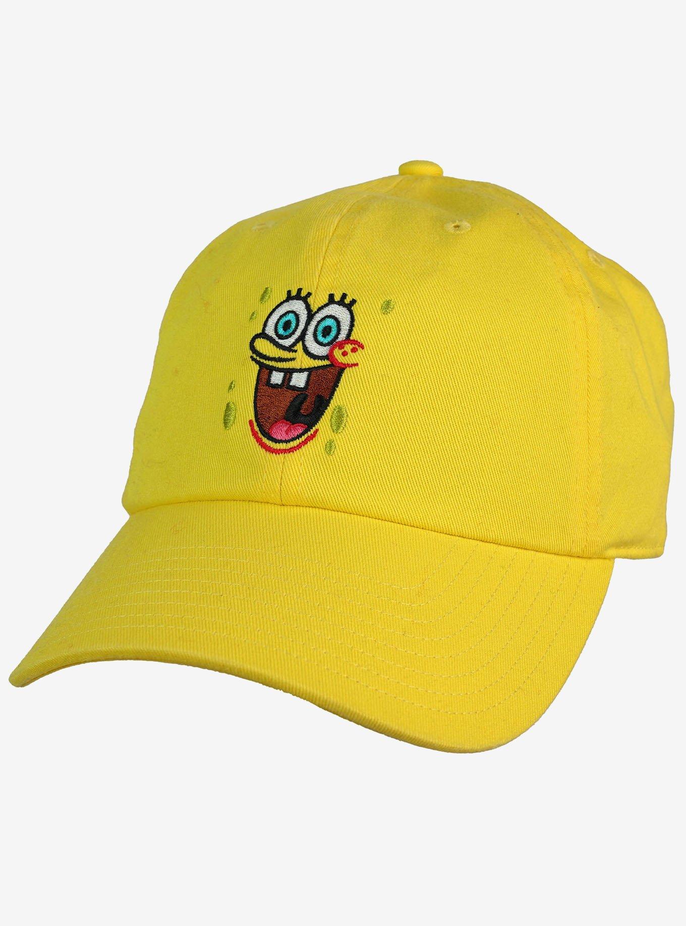 SpongeBob SquarePants Face Adult Dad Cap, , hi-res