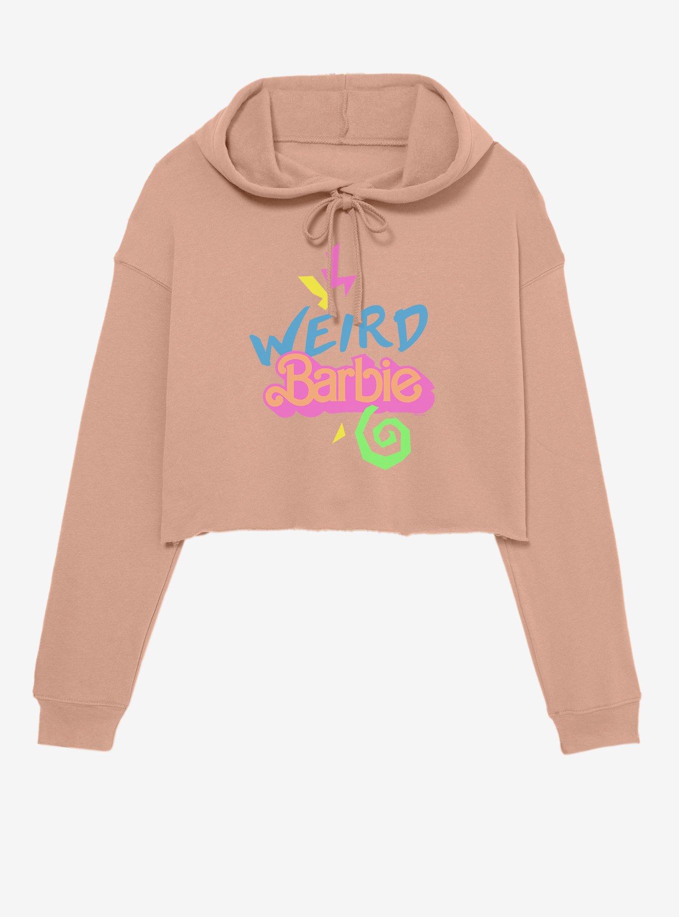 Barbie Weird Barbie Girls Crop Hoodie, , hi-res