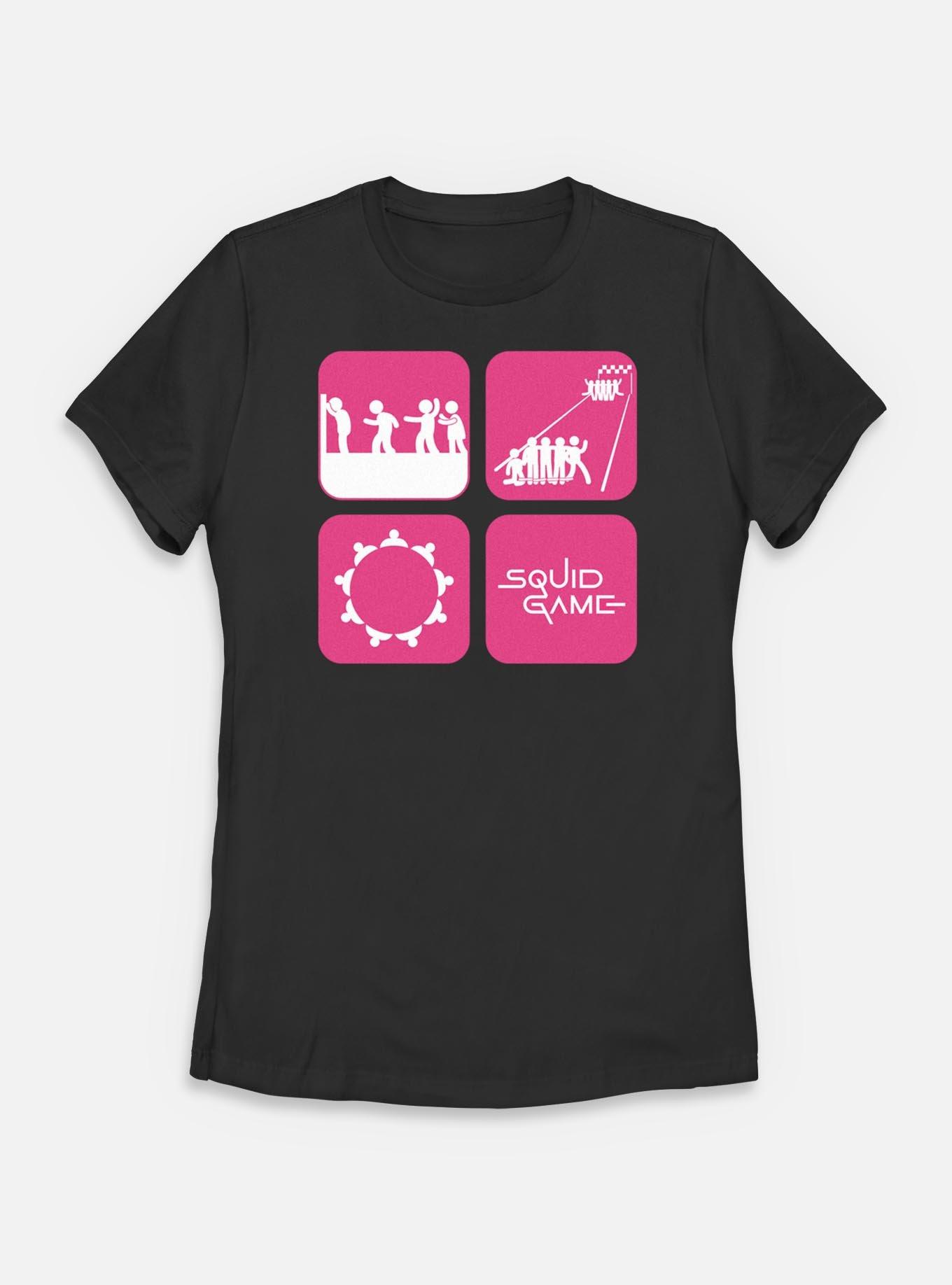 Squid Game Icons Womens T-Shirt, , hi-res