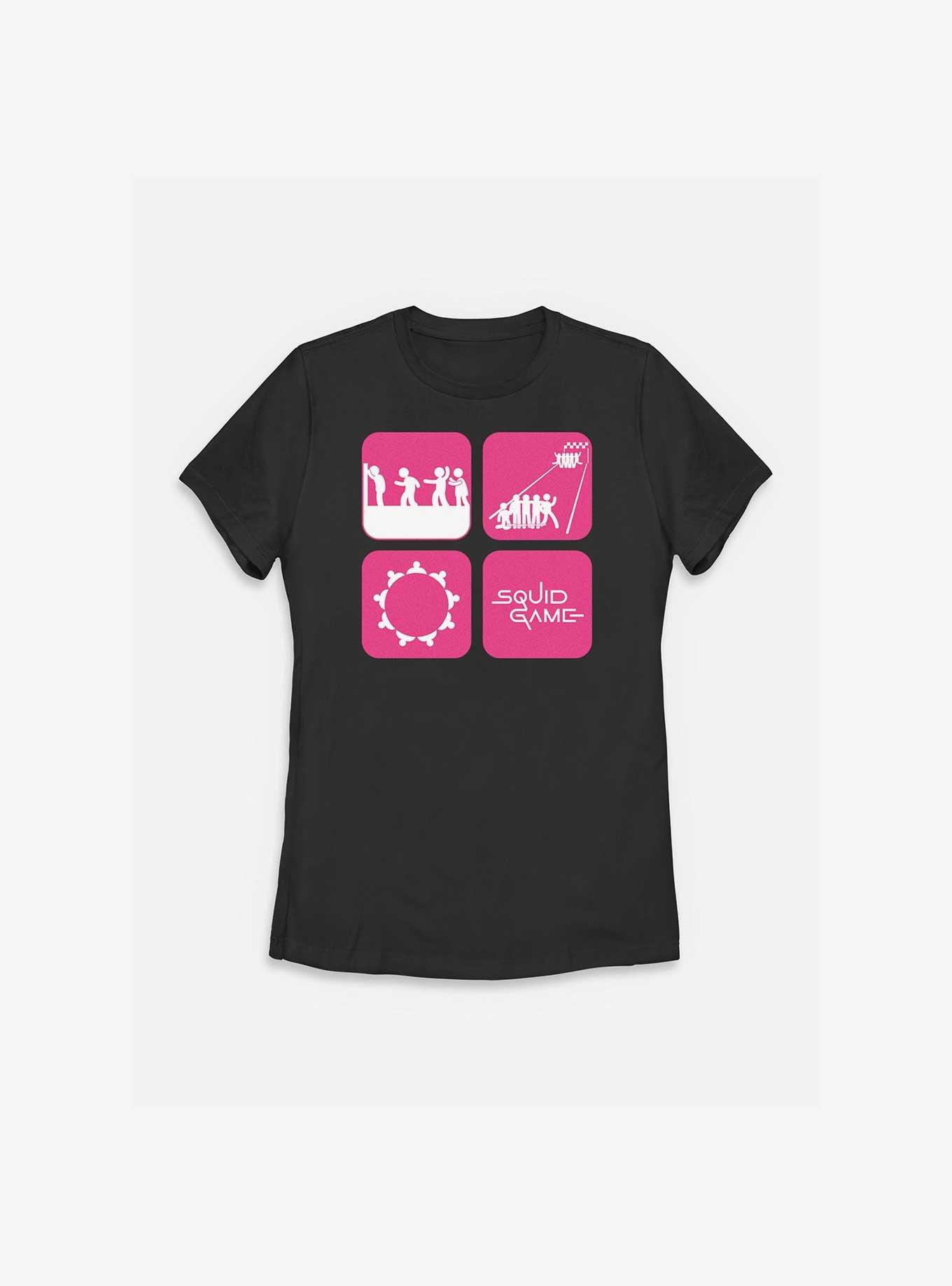 Squid Game Icons Womens T-Shirt, , hi-res