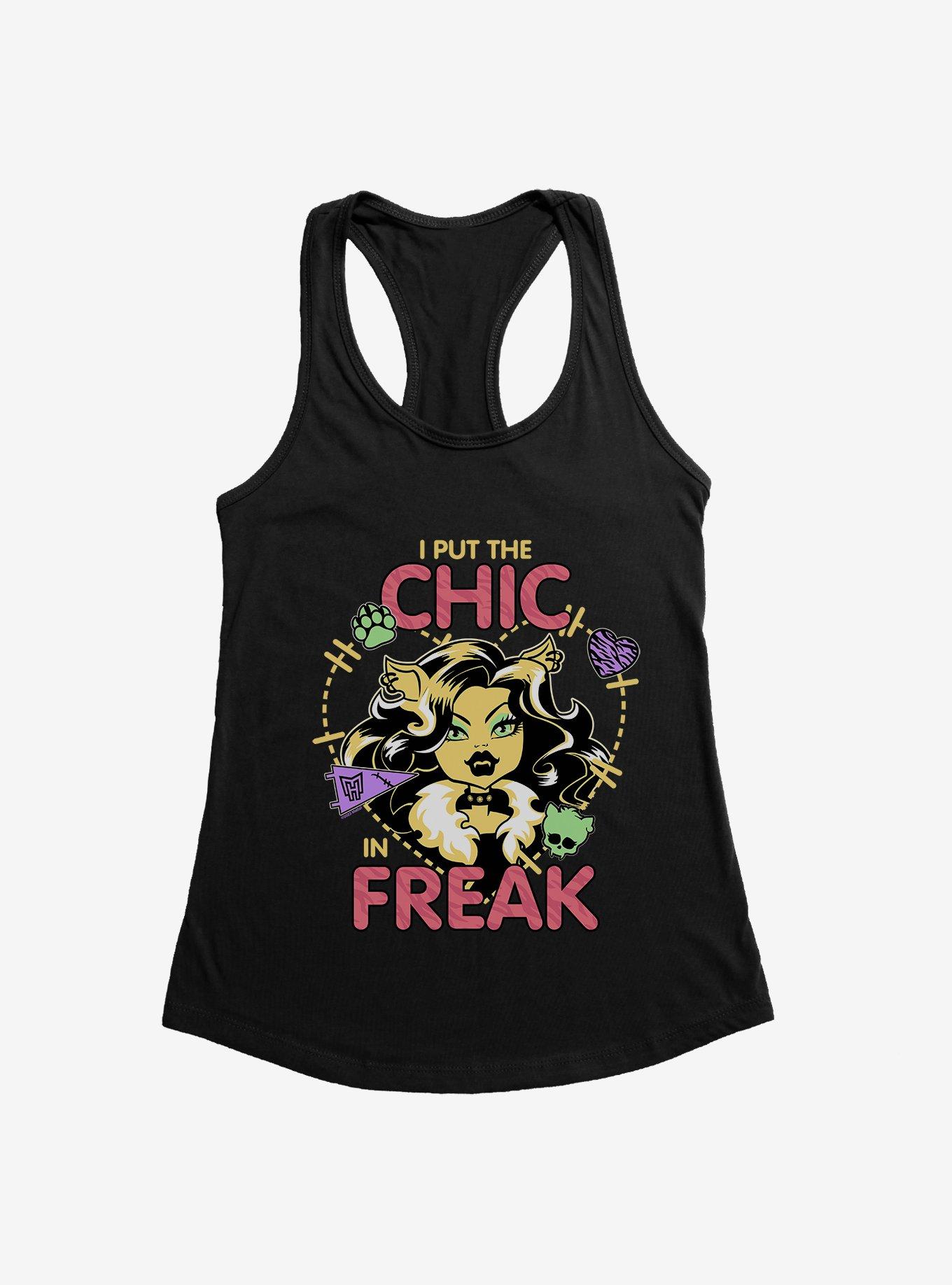 Monster High Clawdeen Wolf Chic Freak Womens Tank, , hi-res