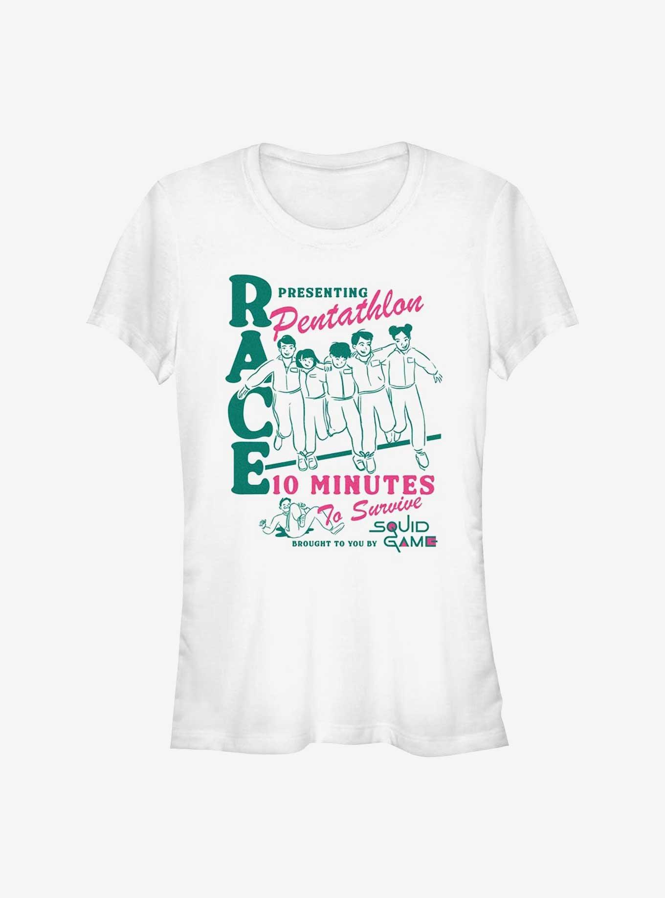 Squid Game Race Pentathlon Girls T-Shirt