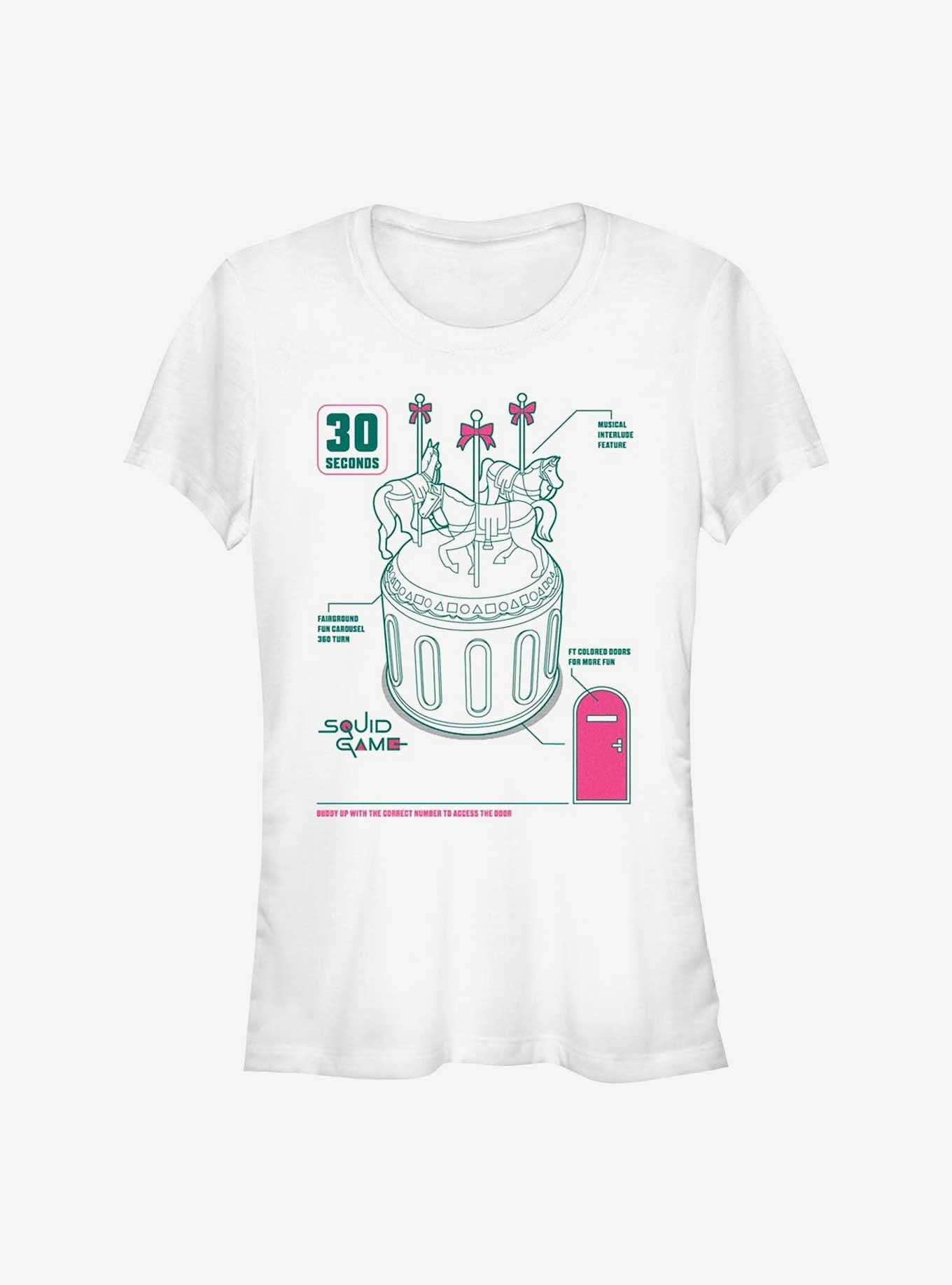 Squid Game Carousel Girls T-Shirt
