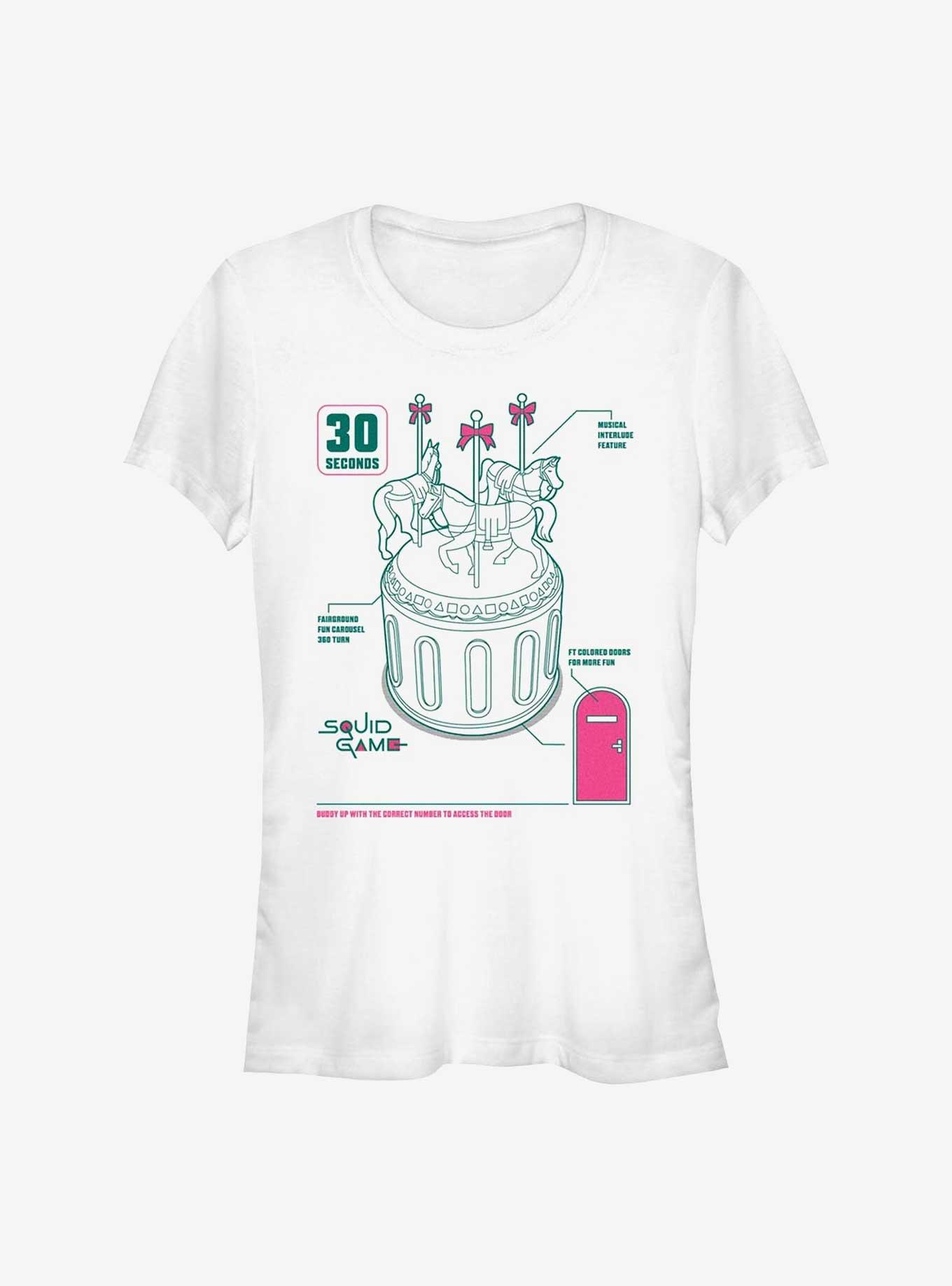 Squid Game Carousel Girls T-Shirt, , hi-res