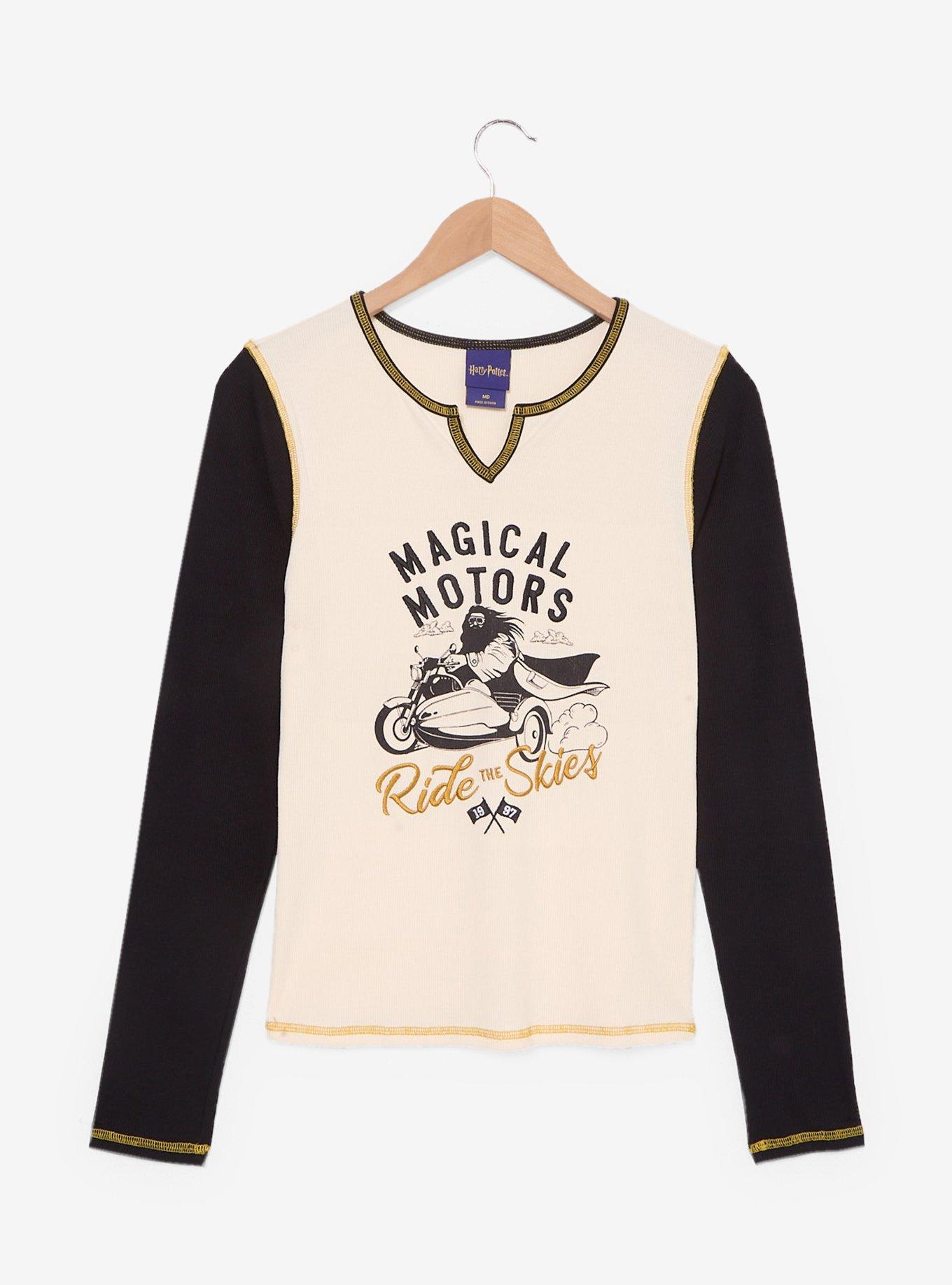 ★Wacky WiLLy★ Graphic Layered Long Sleeve Charcoal Mens & Womens Long-Sleeve Graphic T-Shirts | BoxLunch