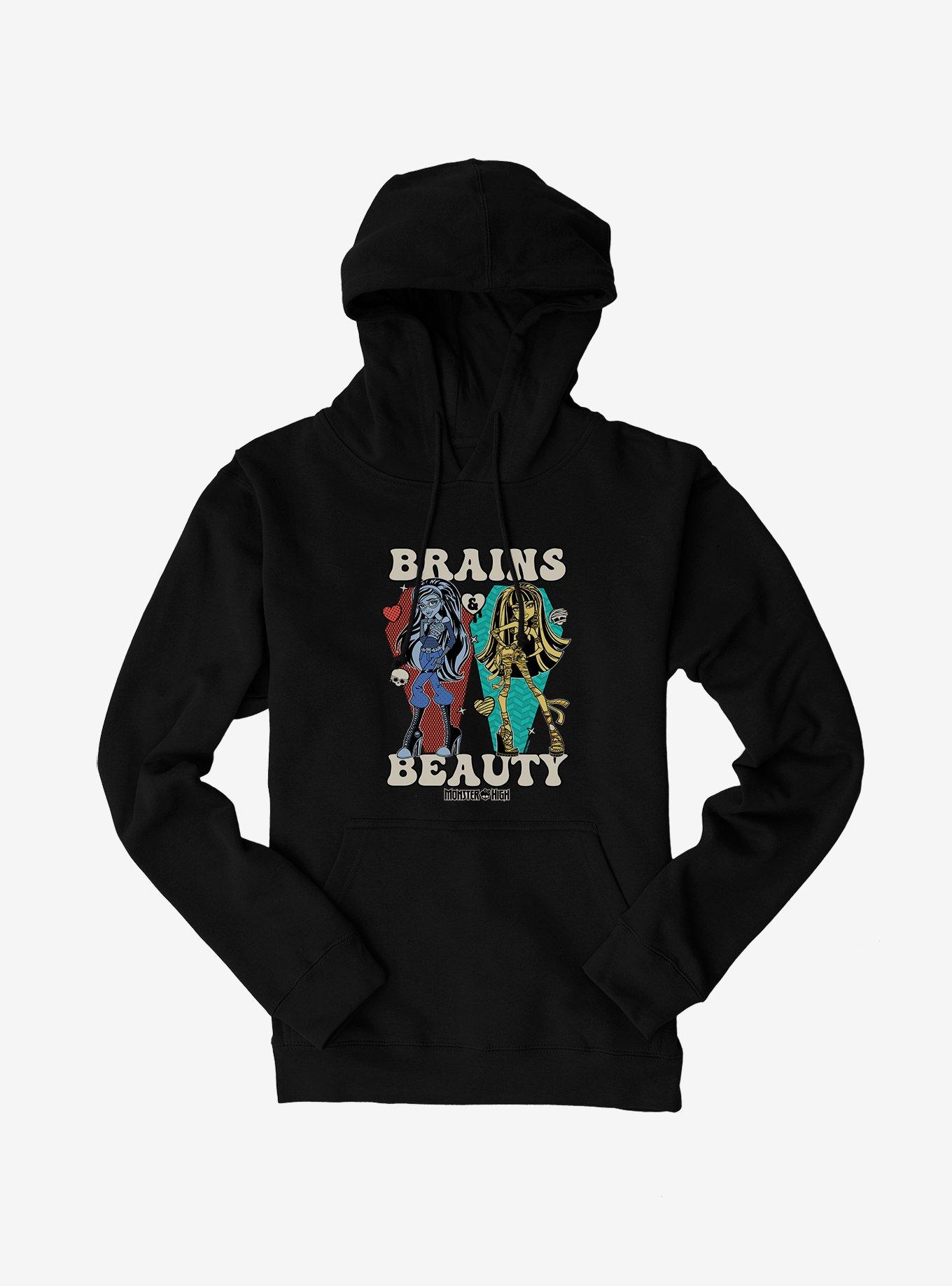 Monster High Brains And Beauty Ghoulia And Cleo Hoodie, , hi-res