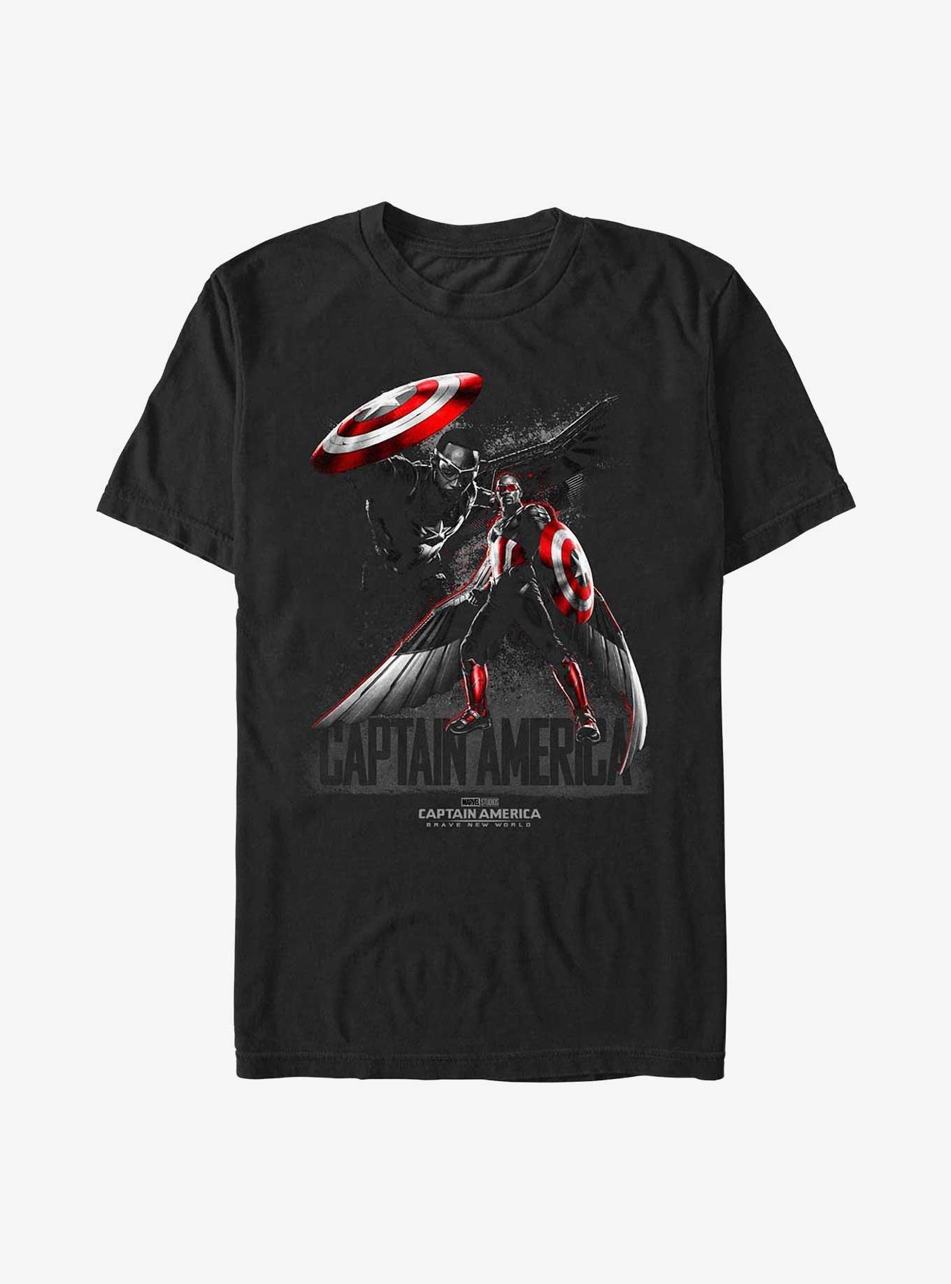 Marvel Captain America: Brave New World Brave Pose T-Shirt, , hi-res