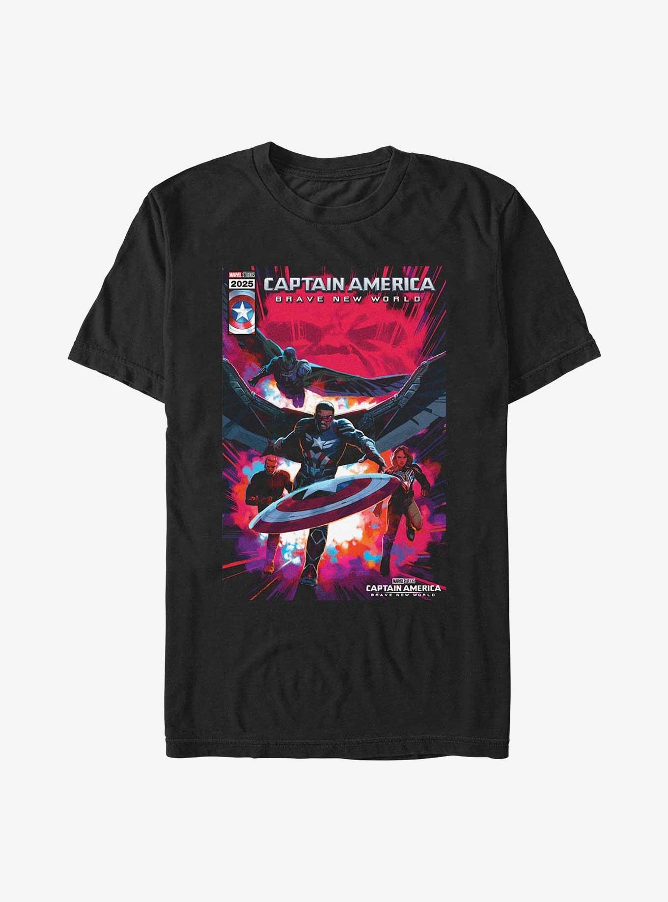 Marvel Captain America: Brave New World Team T-Shirt, , hi-res