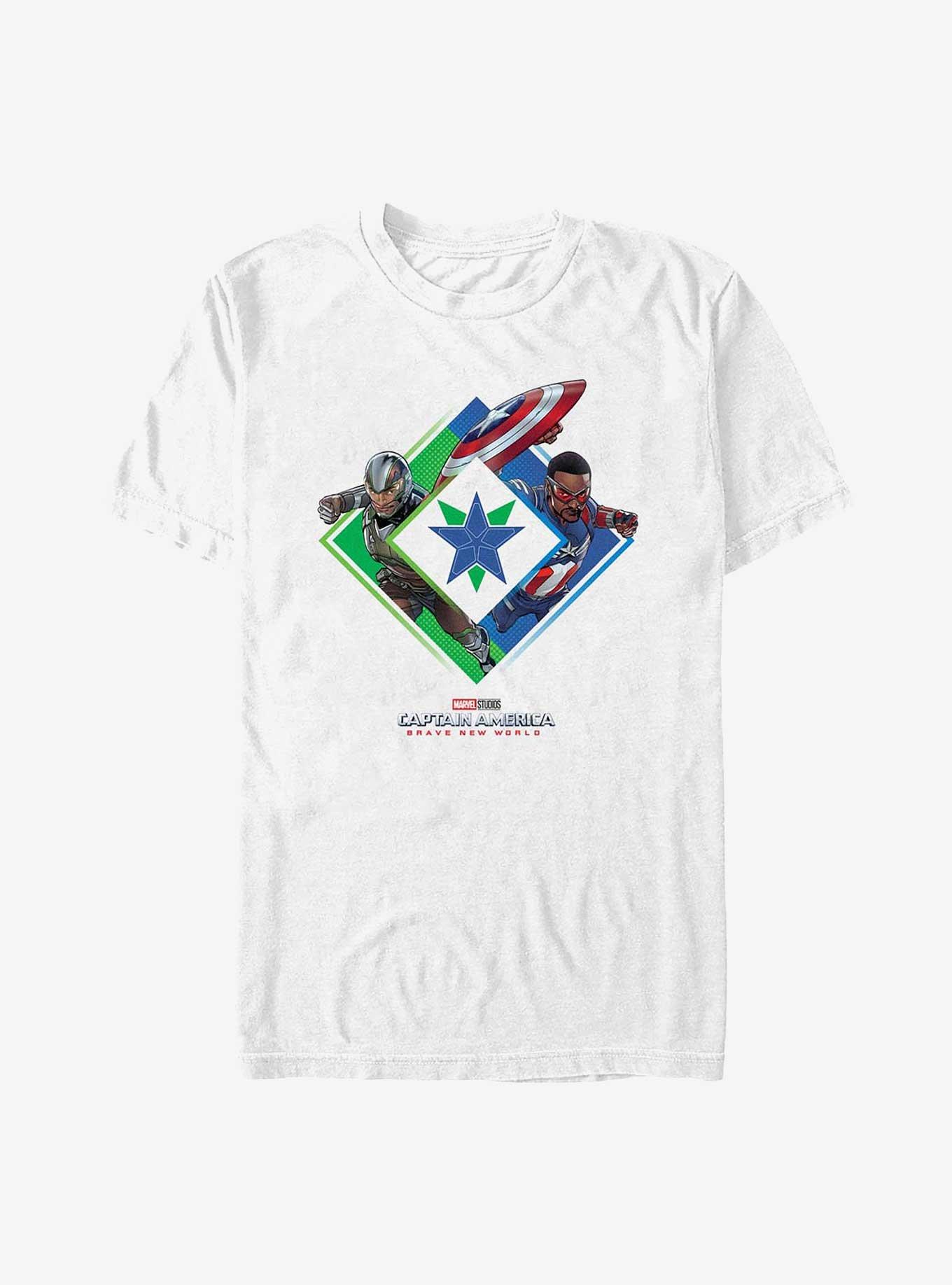 Marvel Captain America: Brave New World Fighting Together T-Shirt