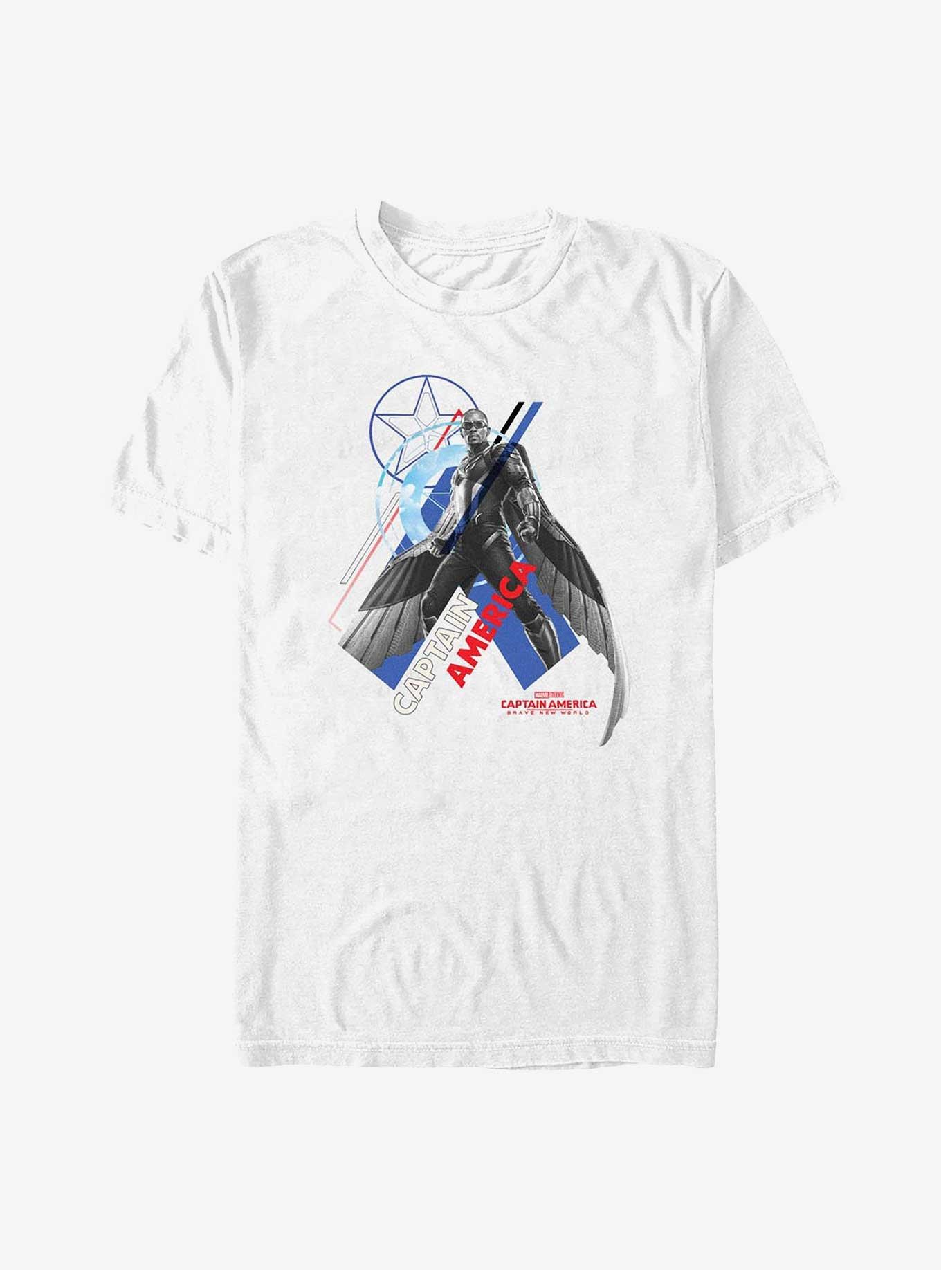 Marvel Captain America: Brave New World New Captain America Pose T-Shirt, , hi-res