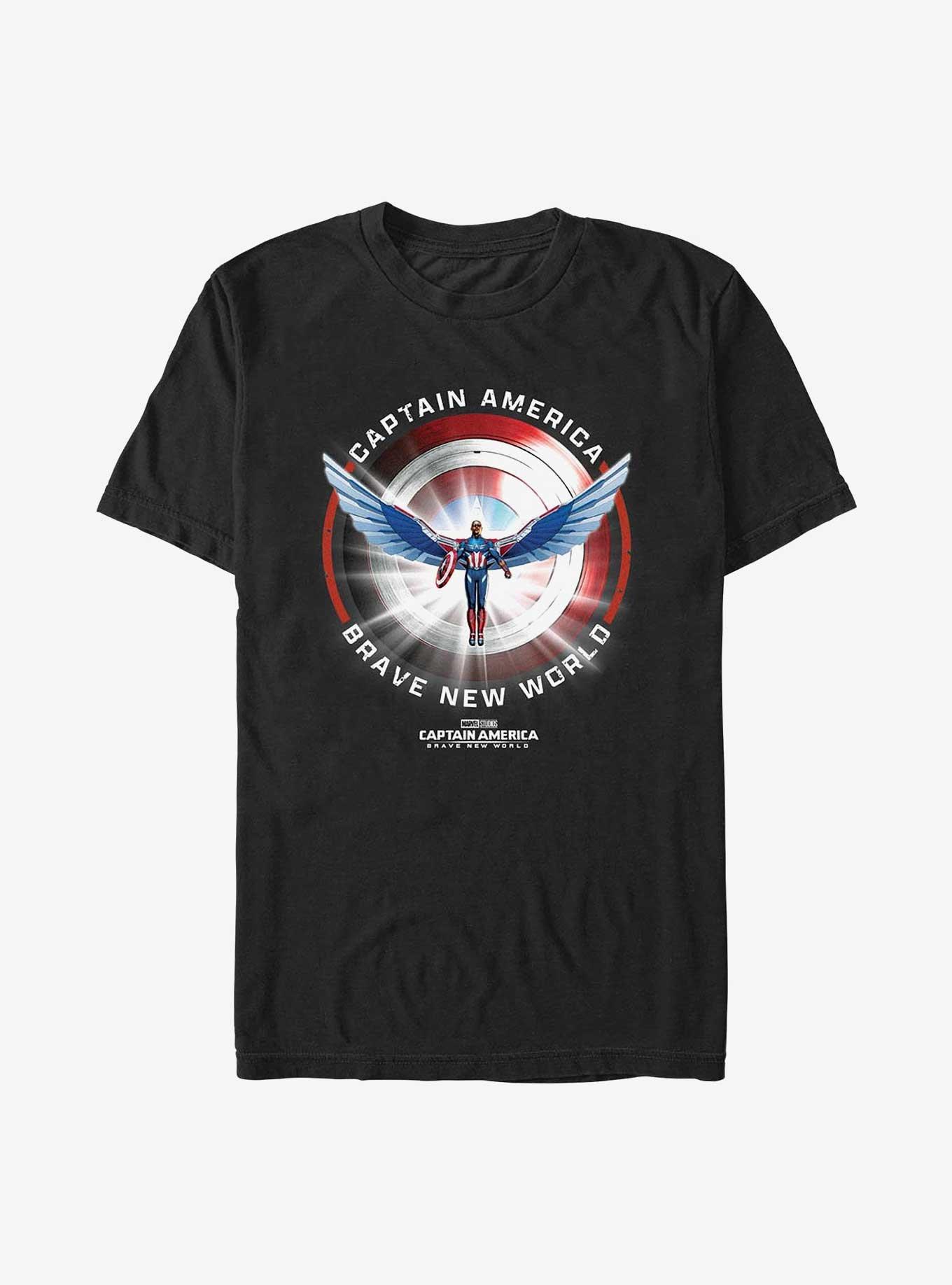 Marvel Captain America: Brave New World Captain America Shield T-Shirt, , hi-res