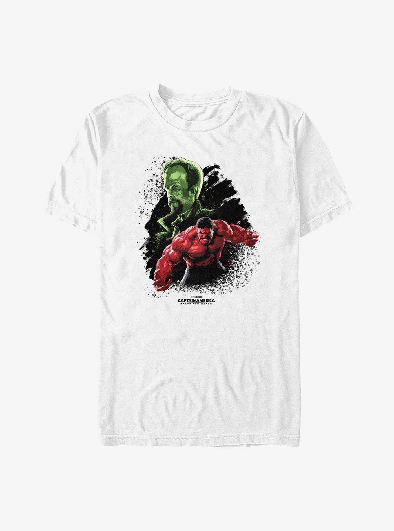 Marvel Captain America: Brave New World Leader With Red Hulk T-Shirt