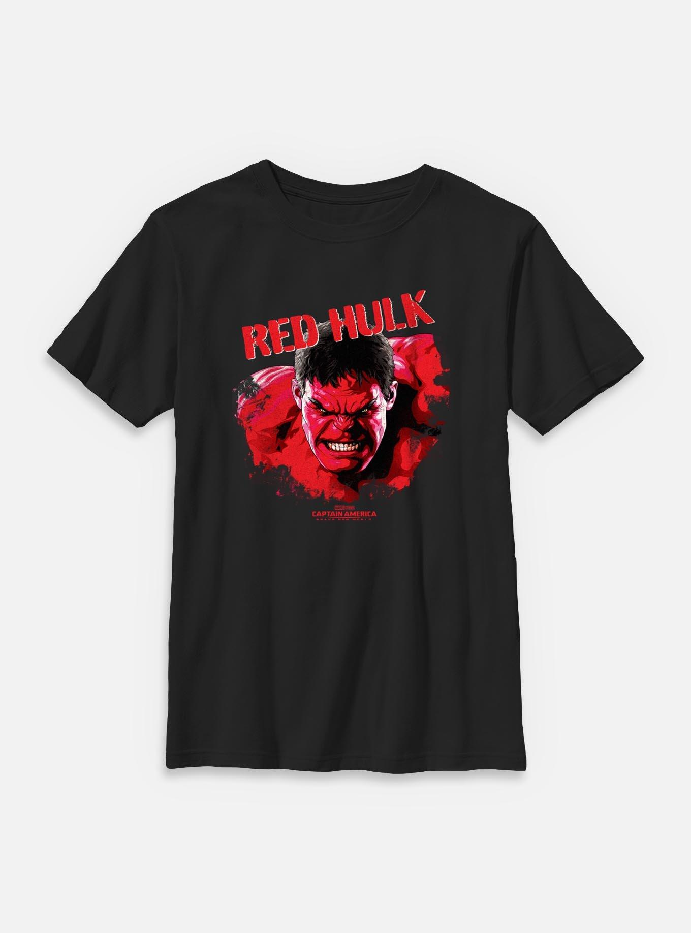 Marvel Captain America: Brave New World Red Hulk Youth T-Shirt, , hi-res