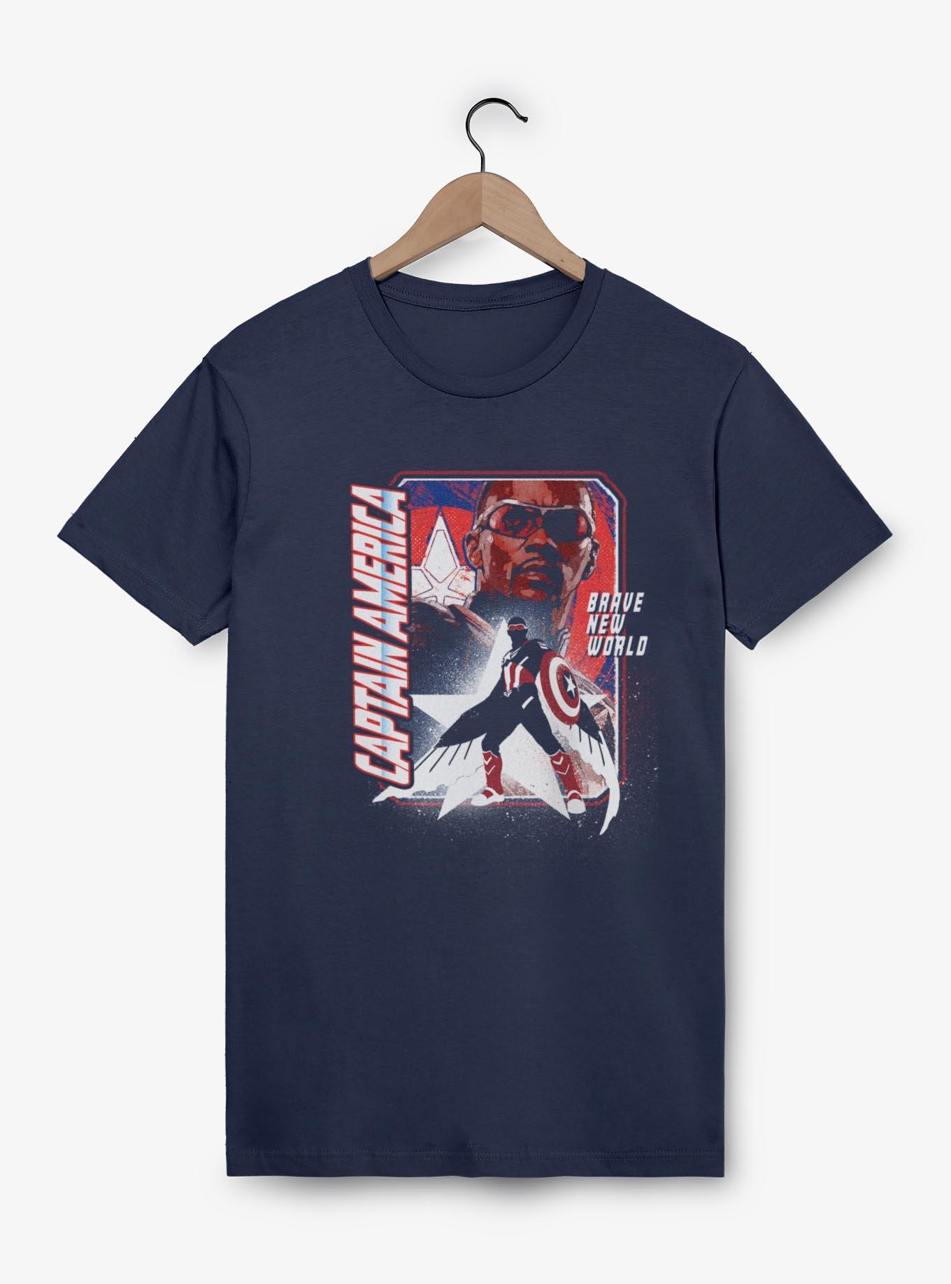 Marvel Captain America: Brave New World Shield Falcon T-Shirt, , hi-res