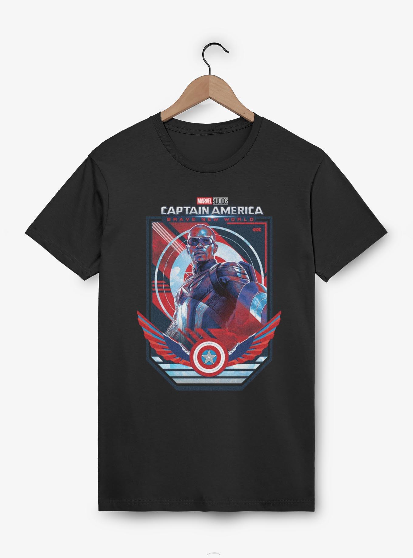 Marvel Captain America: Brave New World Captain Pose T-Shirt, , hi-res