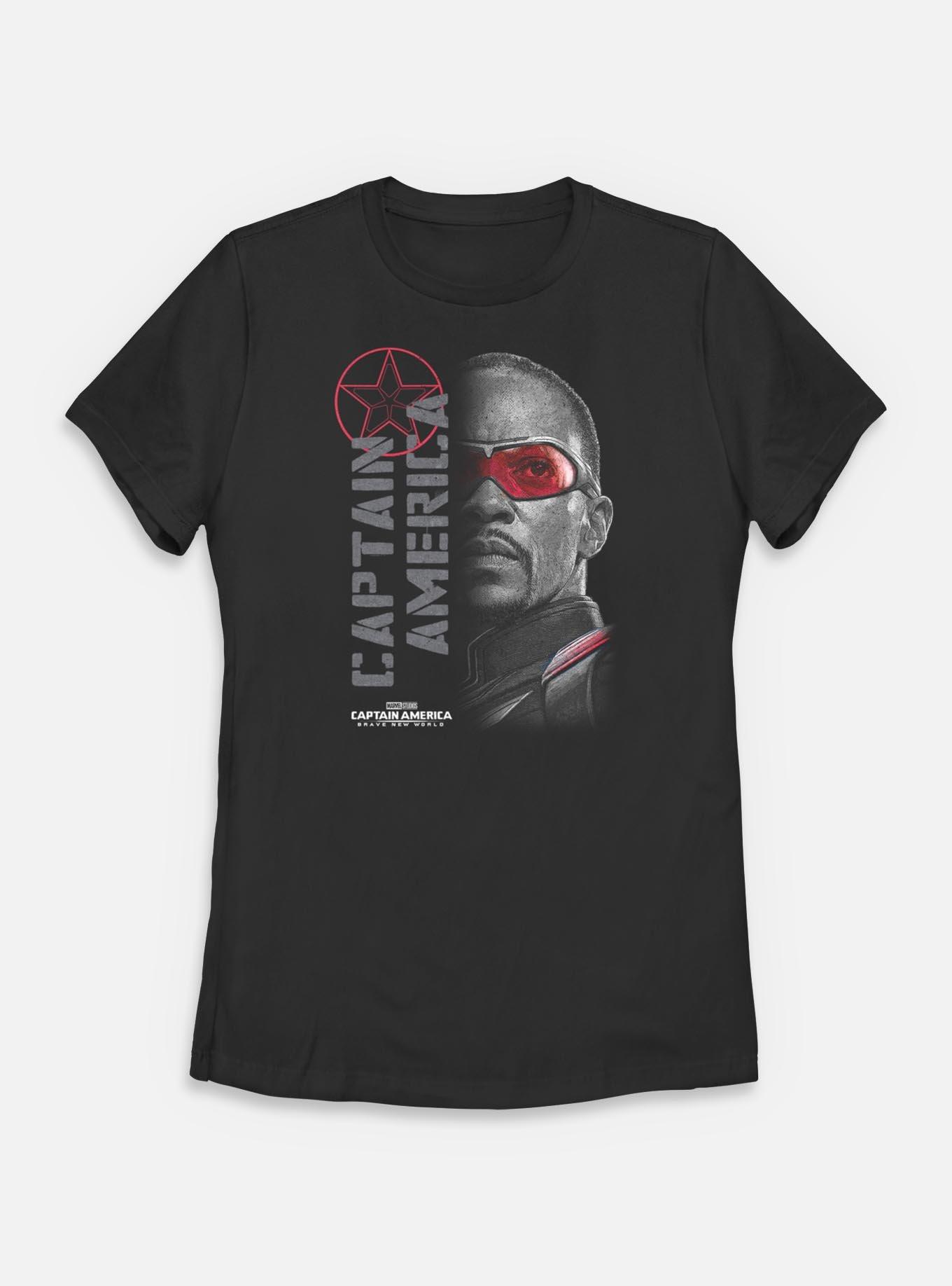 Marvel Captain America: Brave New World Red Lens Flare Womens T-Shirt, , hi-res