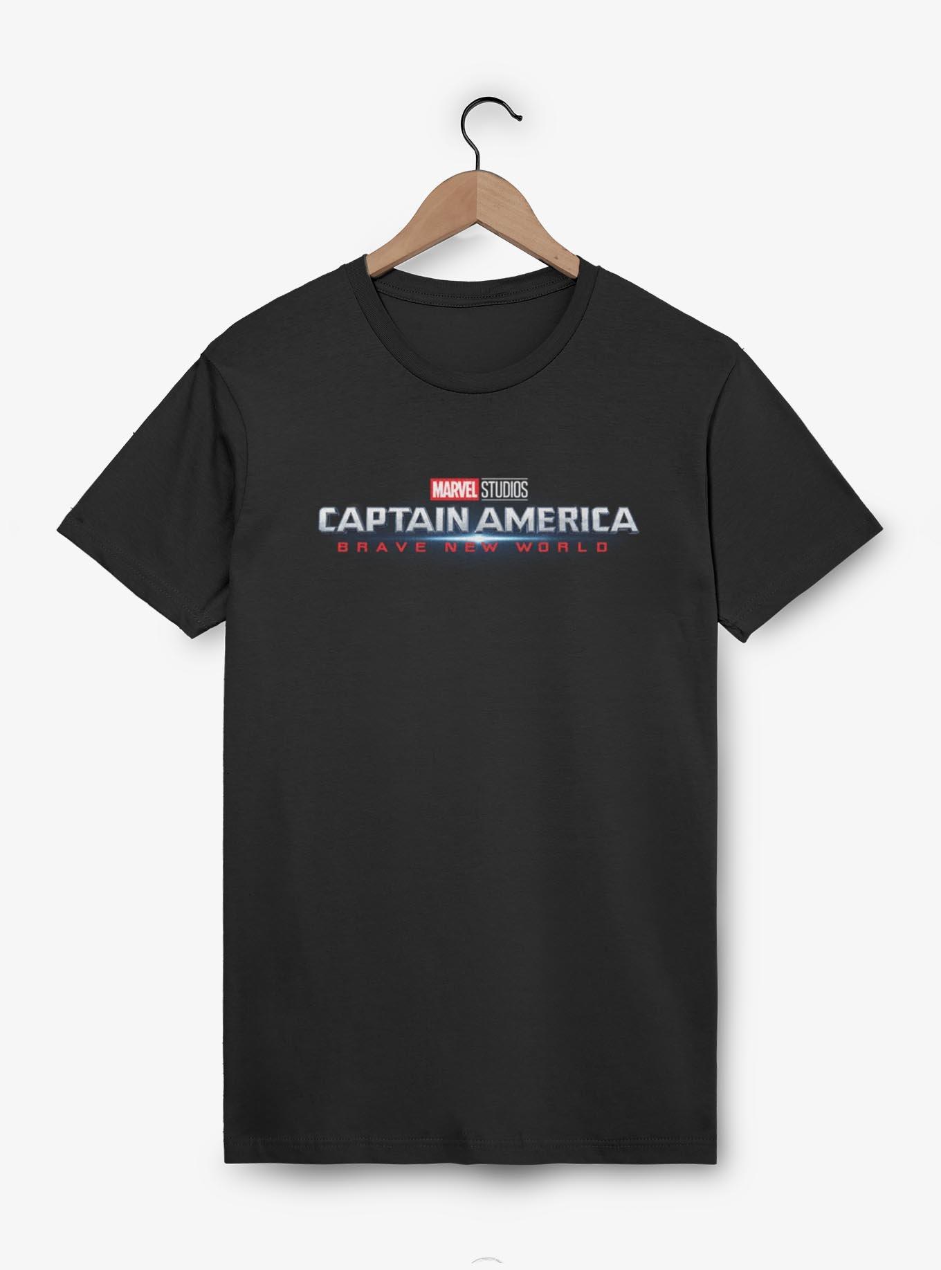 Marvel Captain America: Brave New World Burst Logo T-Shirt, , hi-res