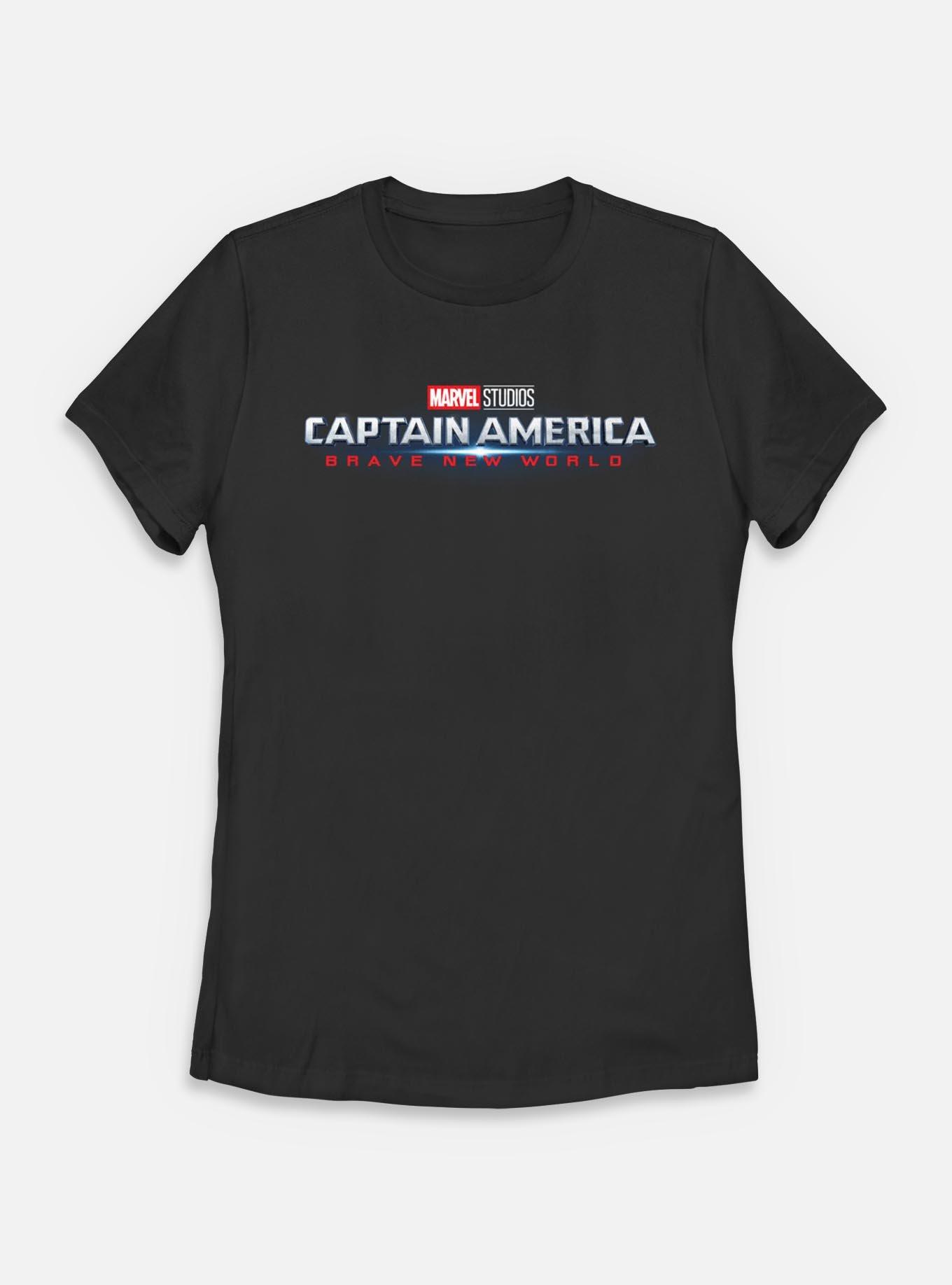 Marvel Captain America: Brave New World Burst Logo Womens T-Shirt, , hi-res