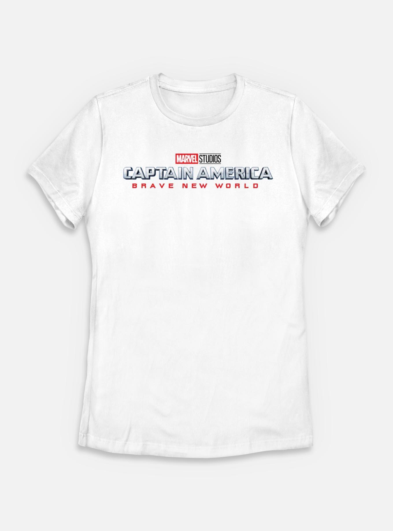 Marvel Captain America: Brave New World Color Logo Womens T-Shirt, , hi-res
