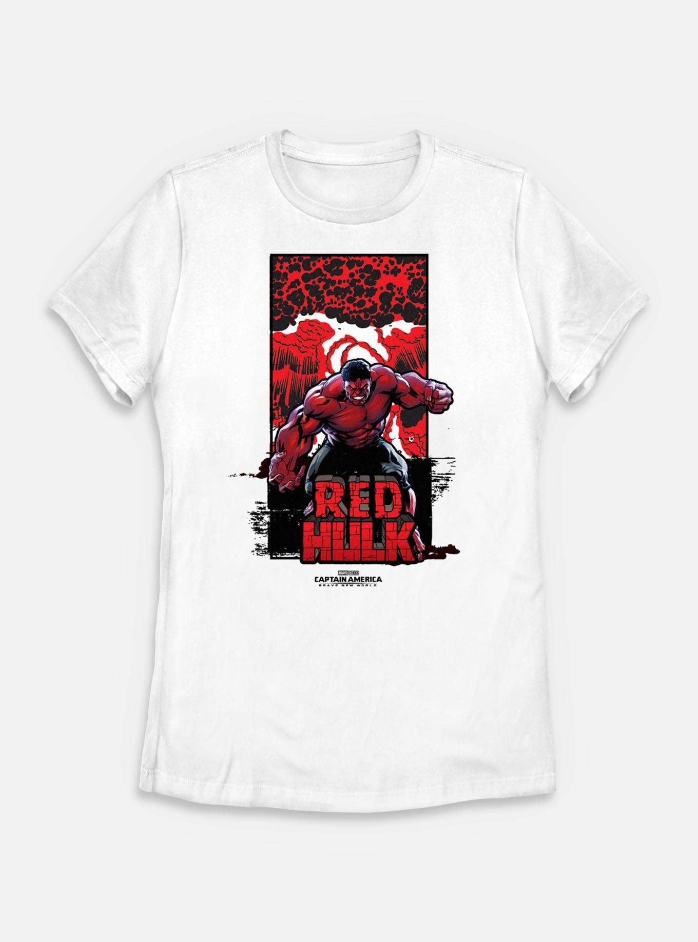 Marvel Captain America: Brave New World Red Hulk Bomb Womens T-Shirt, , hi-res