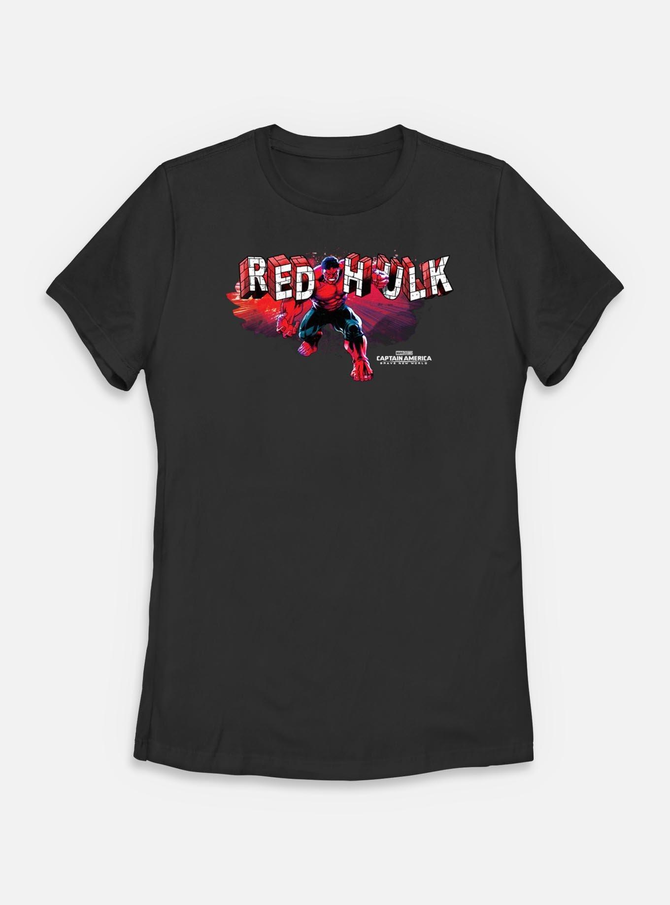 Marvel Captain America: Brave New World Big Red Hulk Womens T-Shirt, , hi-res
