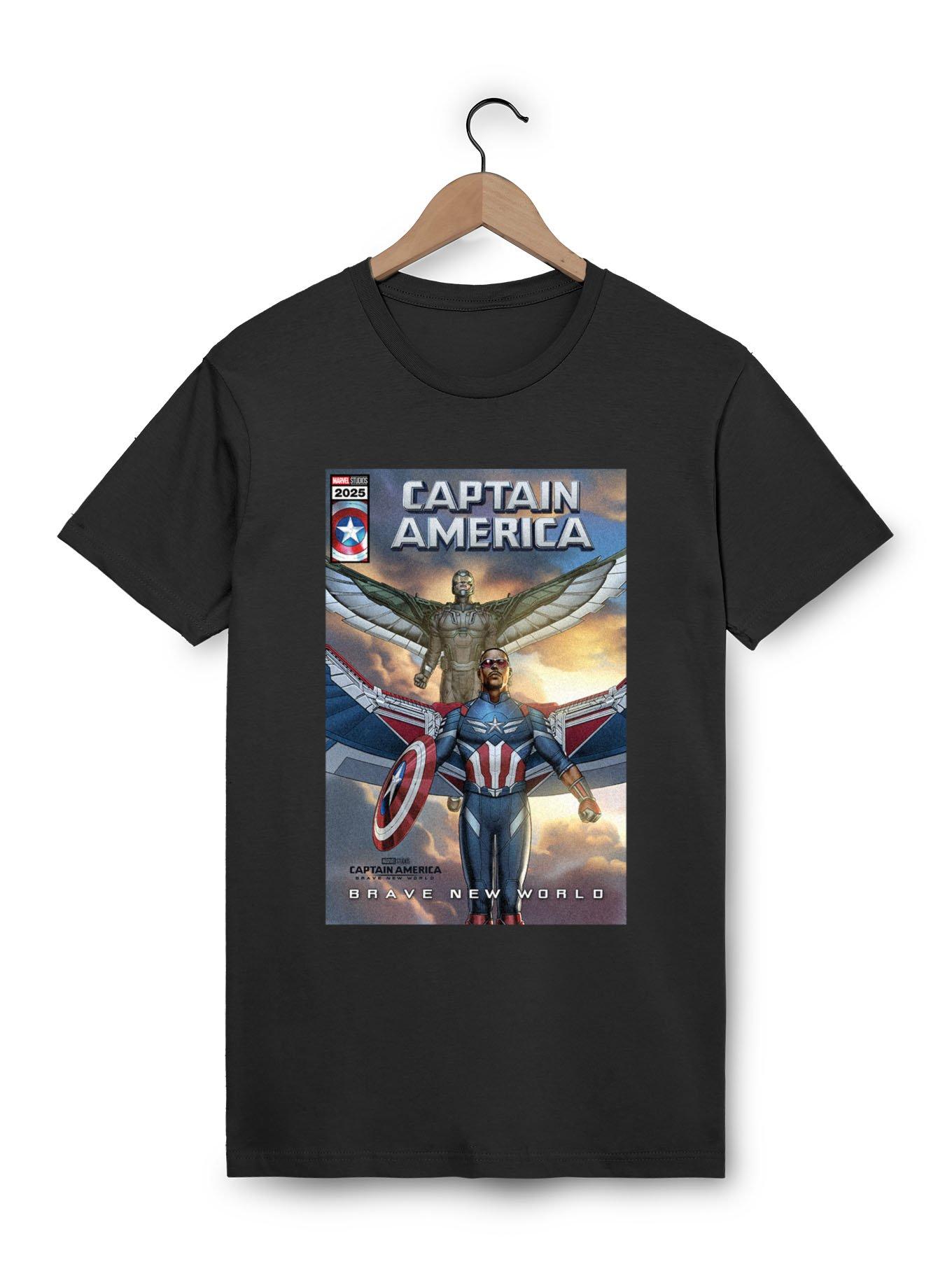 Marvel Captain America: Brave New World Captain And Falcon T-Shirt, , hi-res