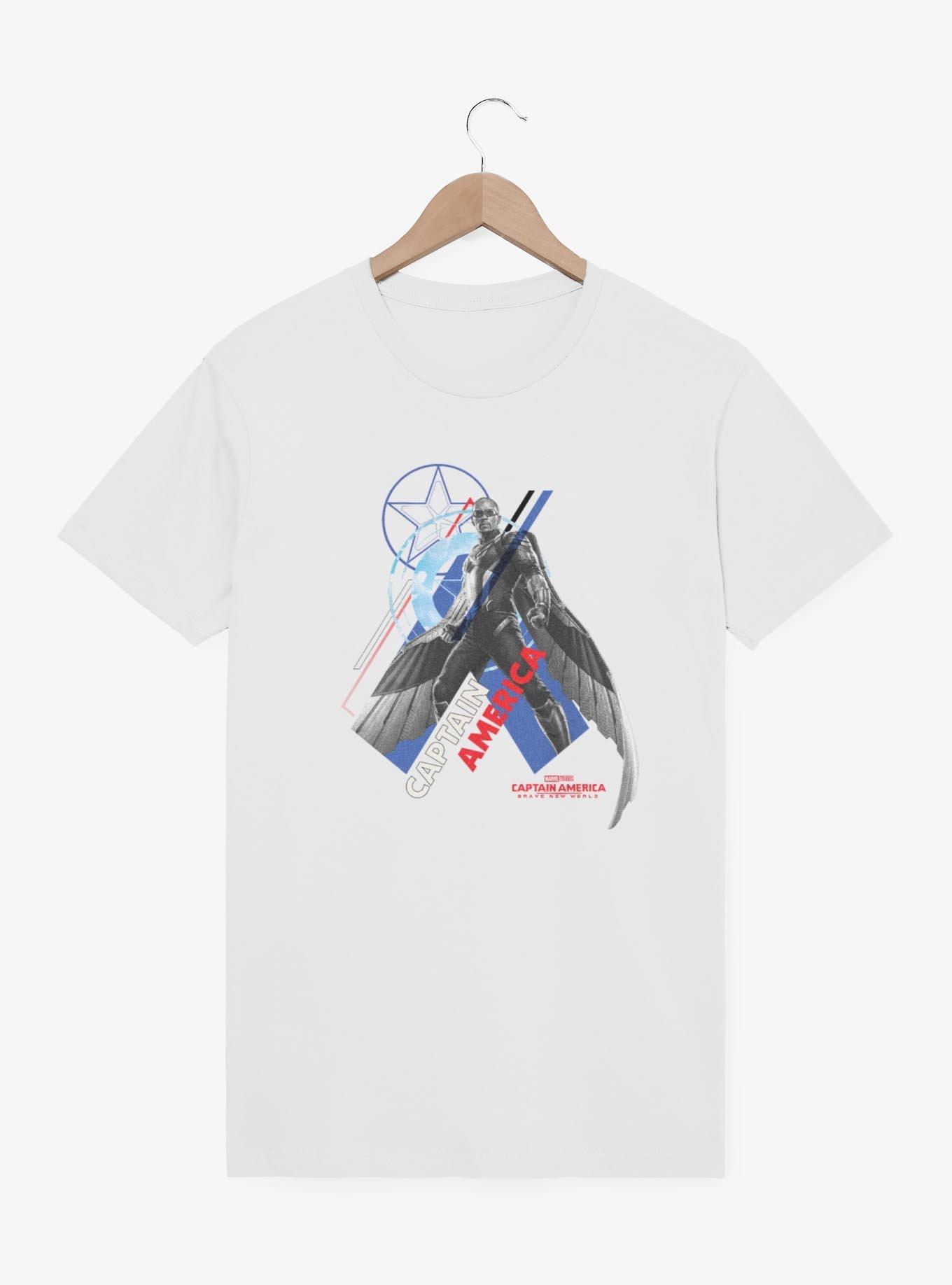 Marvel Captain America: Brave New World Pose T-Shirt, WHITE, hi-res
