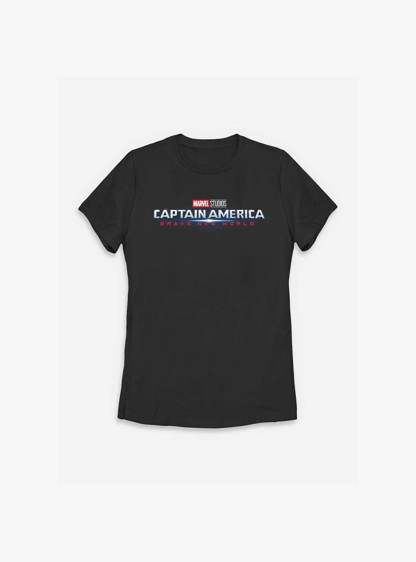 Marvel Captain America: Brave New World Burst Logo Womens T-Shirt, , hi-res