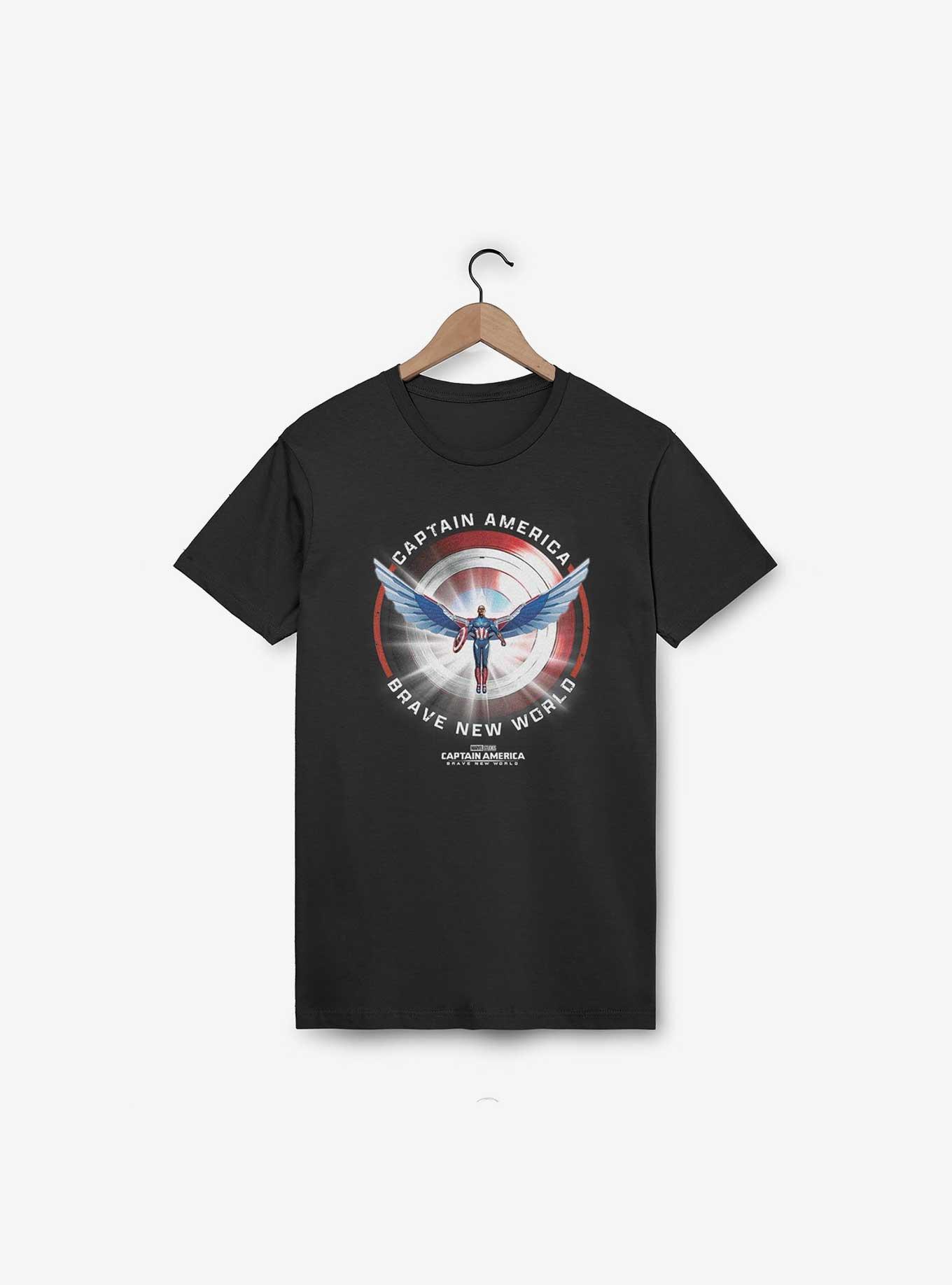 Marvel Captain America: Brave New World Captain America Shield T-Shirt, BLACK, hi-res