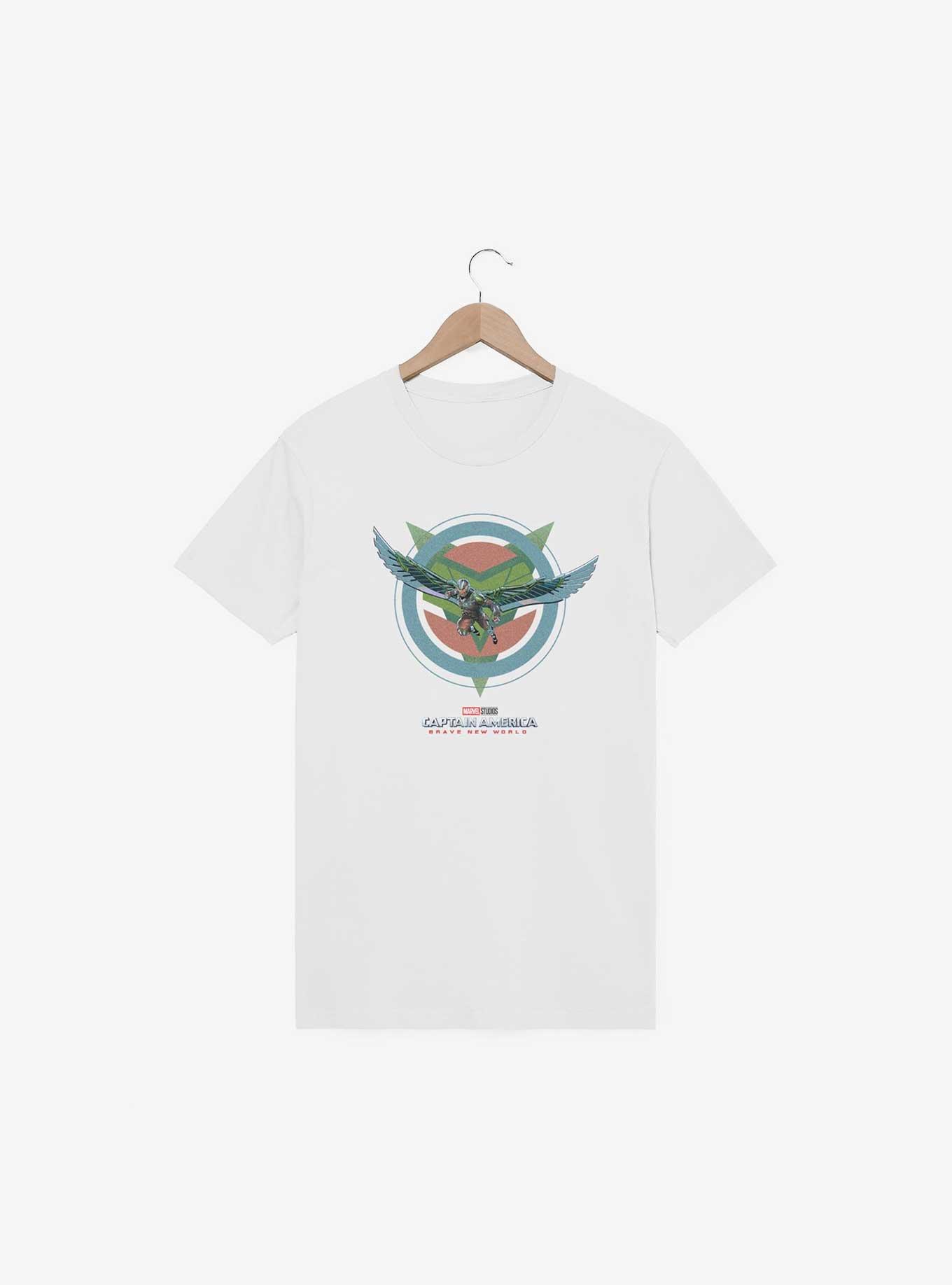Marvel Captain America: Brave New World New Falcon T-Shirt, WHITE, hi-res