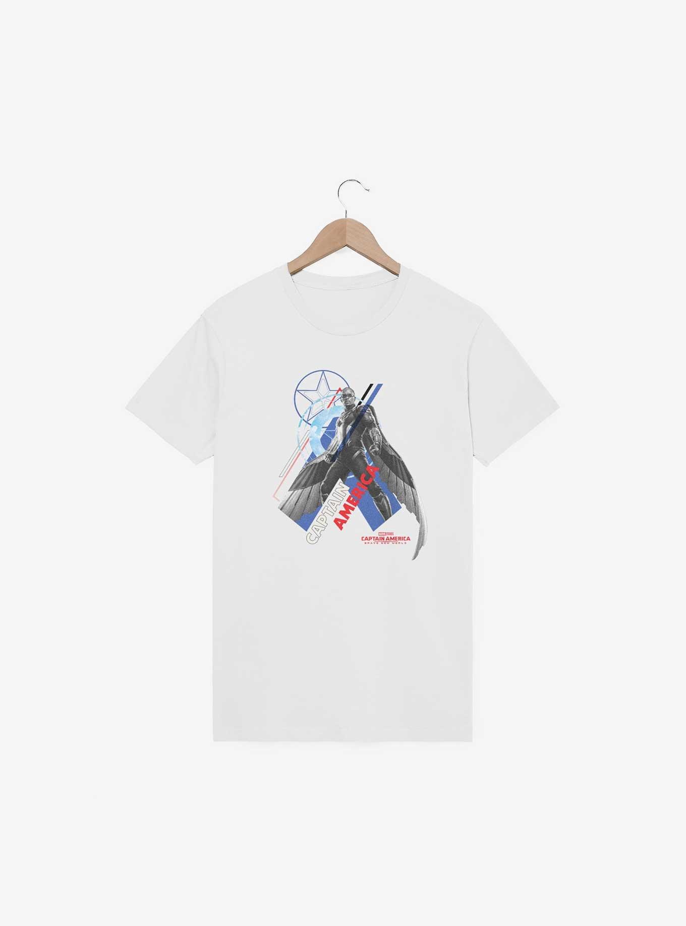 Marvel Captain America: Brave New World Pose T-Shirt, WHITE, hi-res