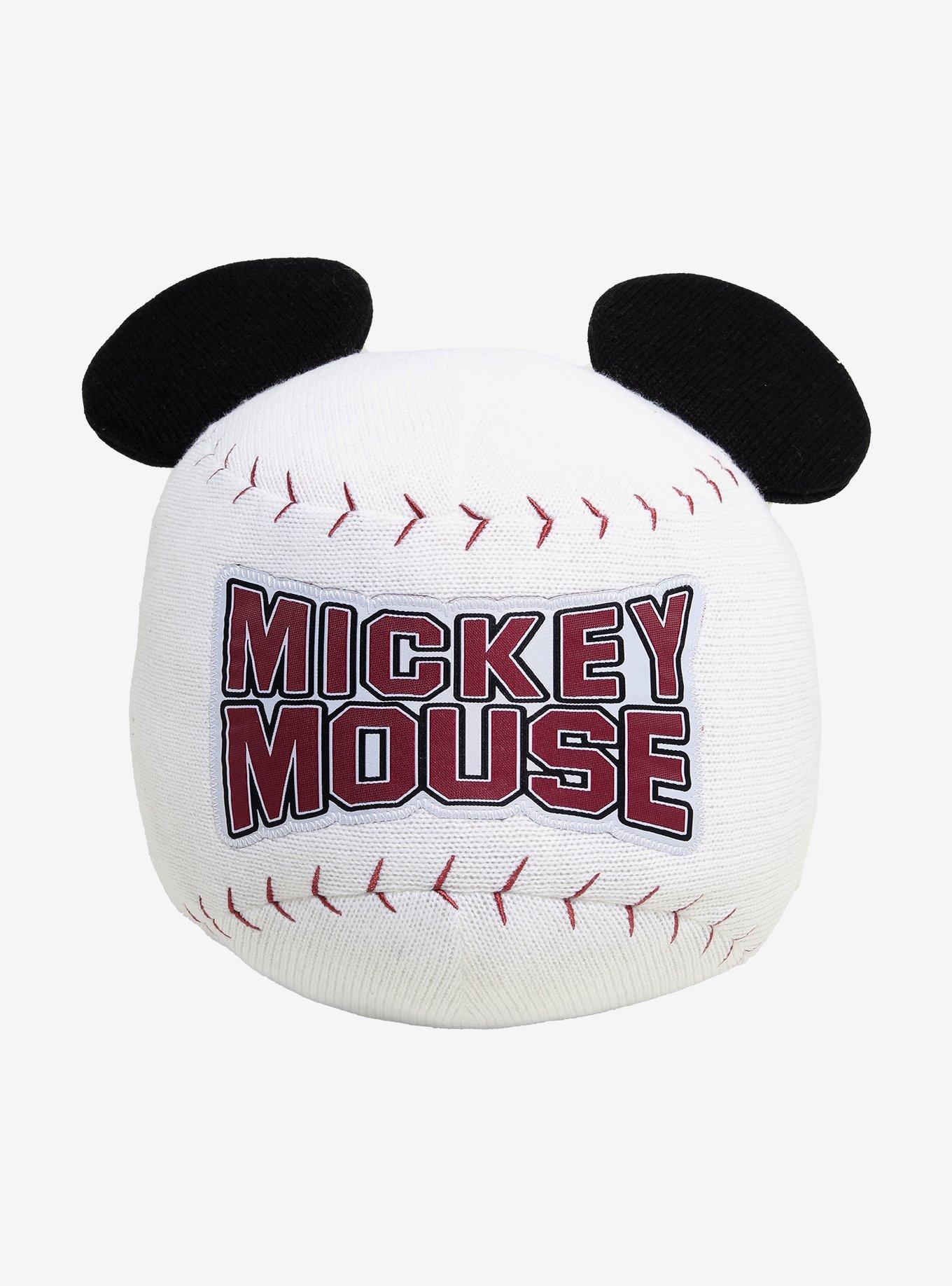 Disney Mickey Mouse Figural Baseball Pillow - BoxLunch Exclusive, , hi-res