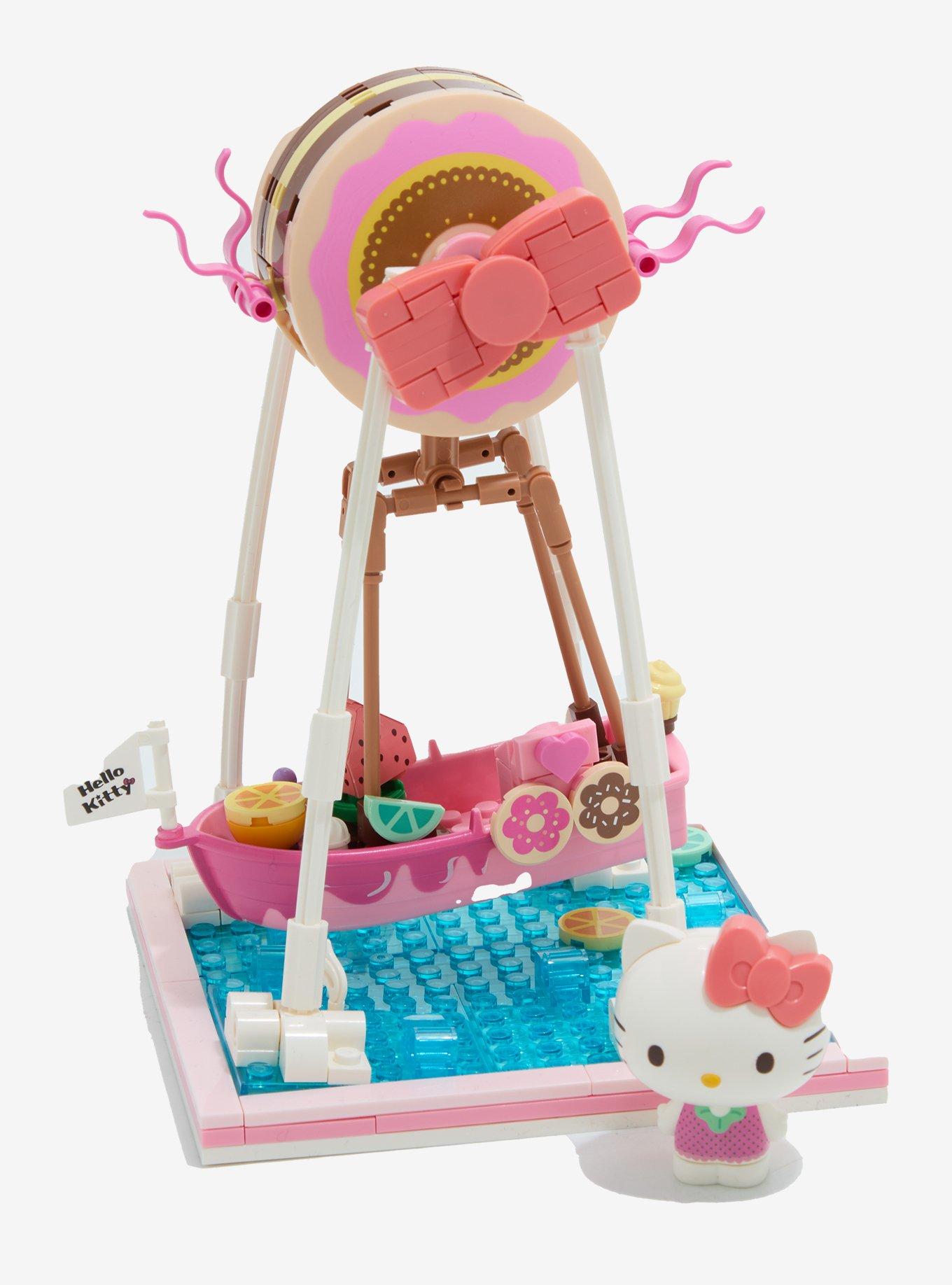 Hamee Sanrio Hello Kitty and Friends Summer Wunderland Hello Kitty Donut Ship Build Set, , hi-res