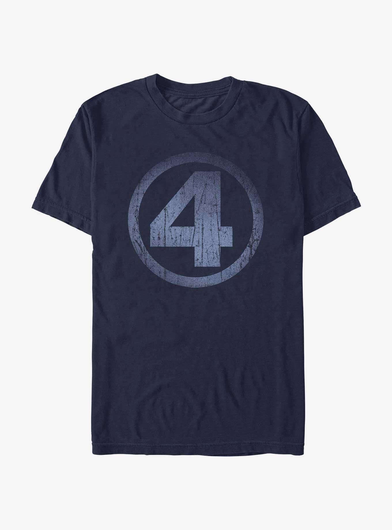 Marvel Fantastic Four Weathered Four T-Shirt, NAVY, hi-res
