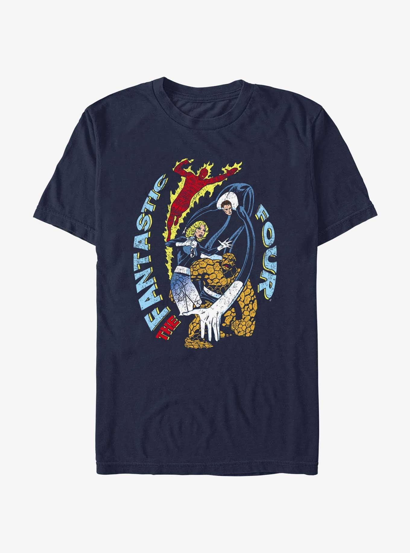 Marvel Fantastic Four Saviors T-Shirt, NAVY, hi-res
