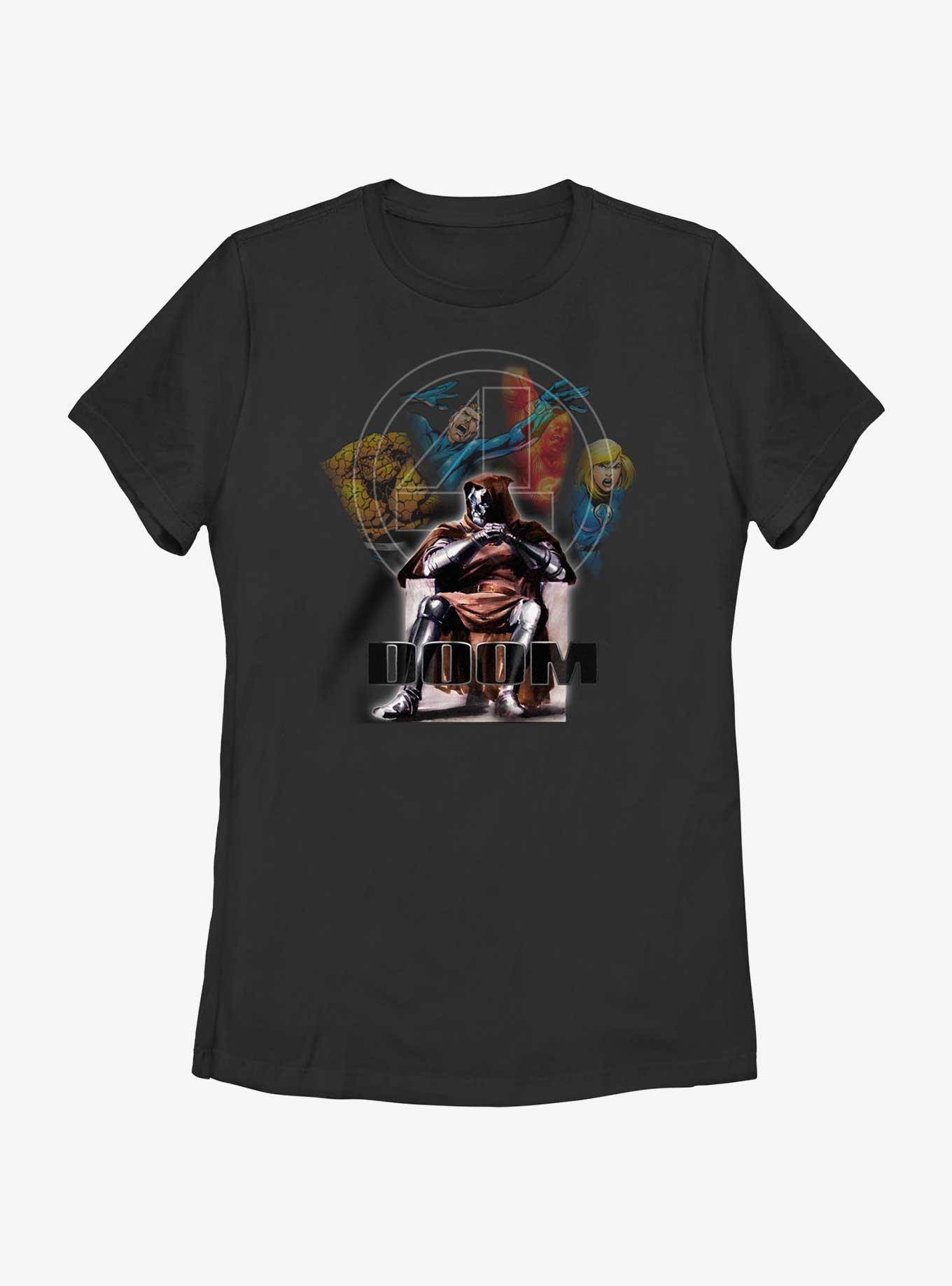 Marvel Fantastic Four Doomsday Womens T-Shirt, BLACK, hi-res