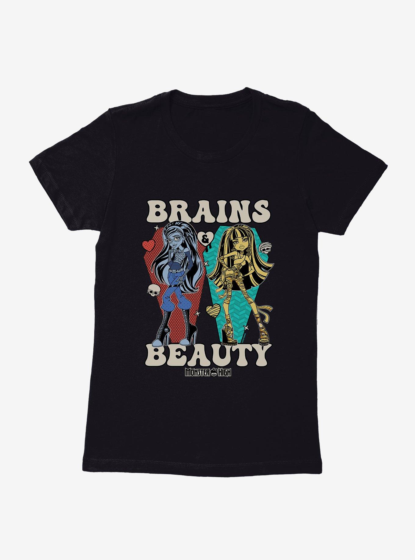 Monster High Brains And Beauty Ghoulia And Cleo Womens T-Shirt, , hi-res