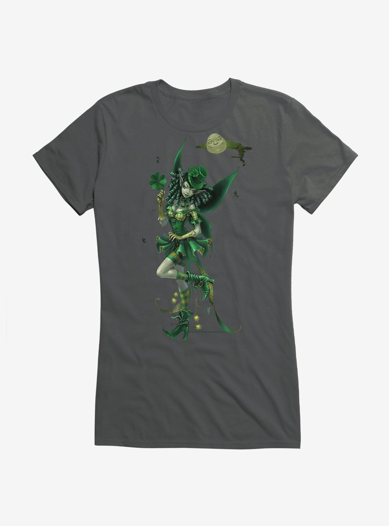 Fairies By Trick Lucky Clover Fairy Girls T-Shirt, , hi-res