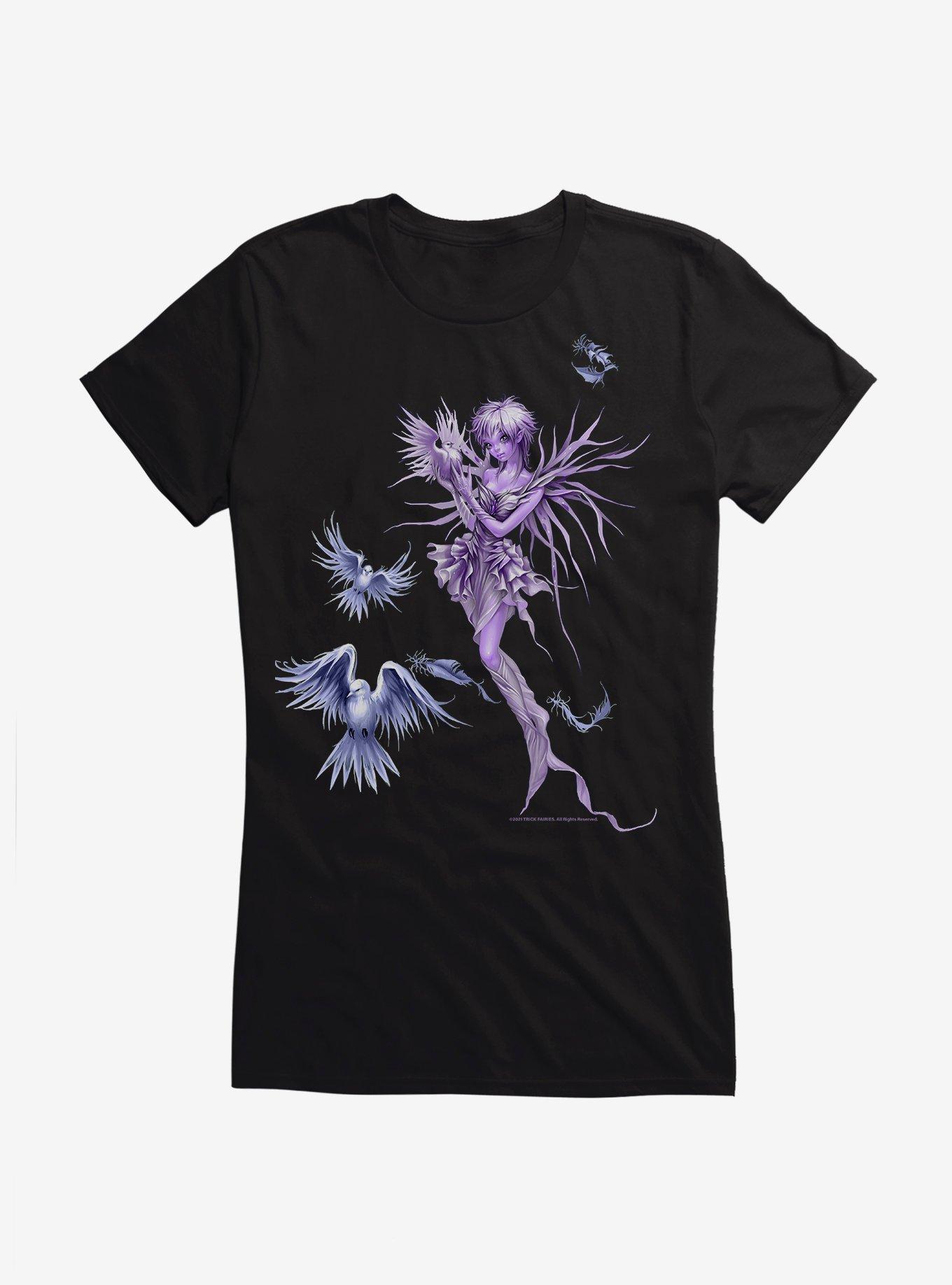 Fairies By Trick Dove Fairy Girls T-Shirt