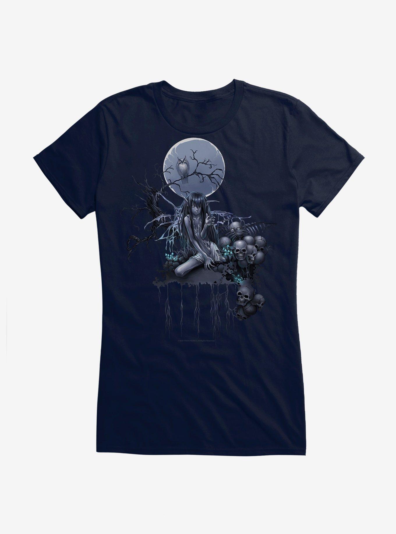 Fairies By Trick Full Moon Fairy Girls T-Shirt