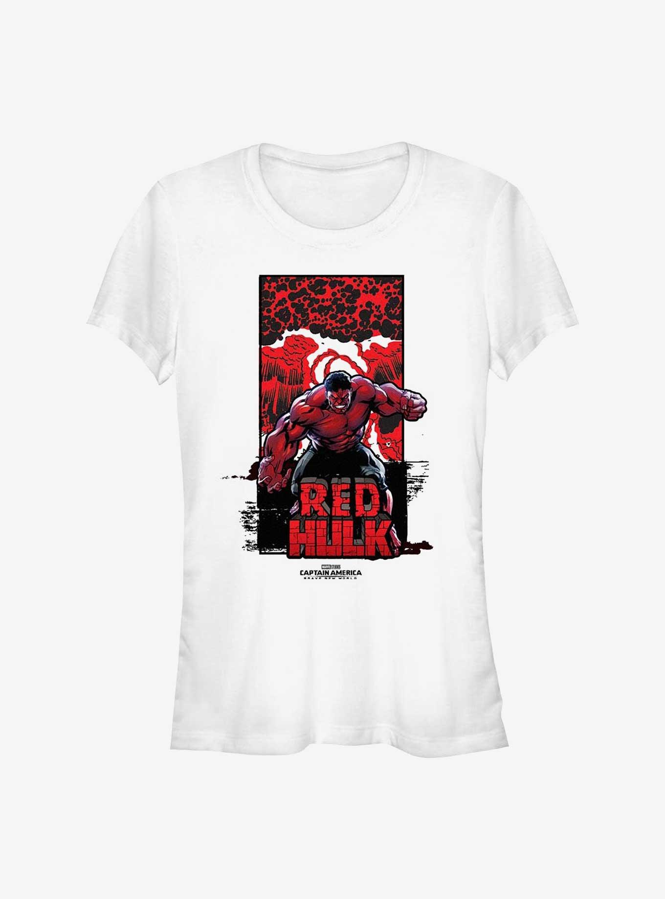 Marvel Captain America: Brave New World Red Hulk Bomb Girls T-Shirt, , hi-res