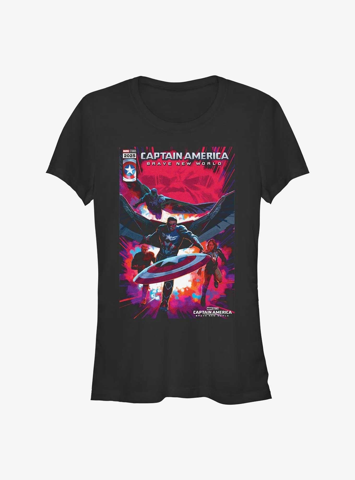 Marvel Captain America: Brave New World Team Girls T-Shirt, , hi-res