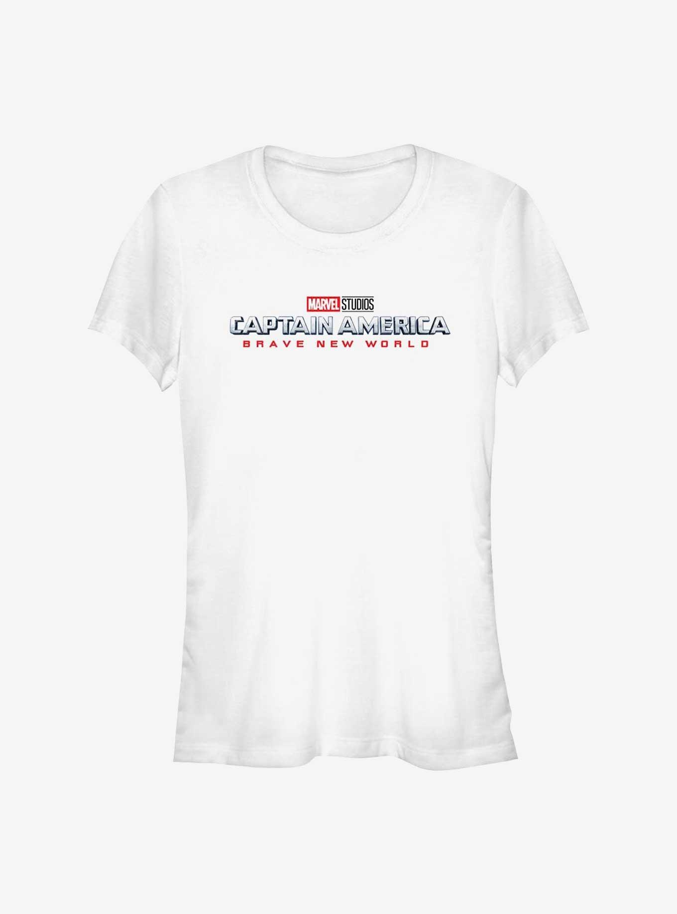 Marvel Captain America: Brave New World Color Logo Girls T-Shirt, , hi-res