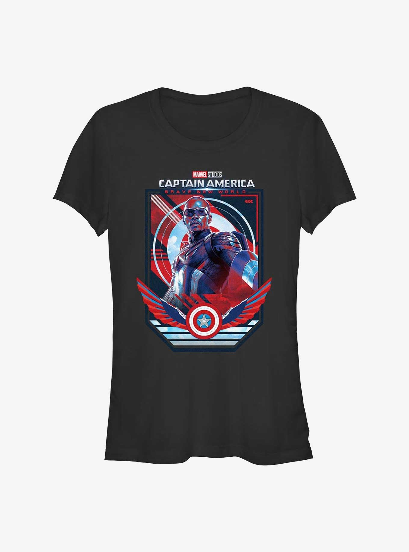 Marvel Captain America: Brave New World Pose Girls T-Shirt, , hi-res