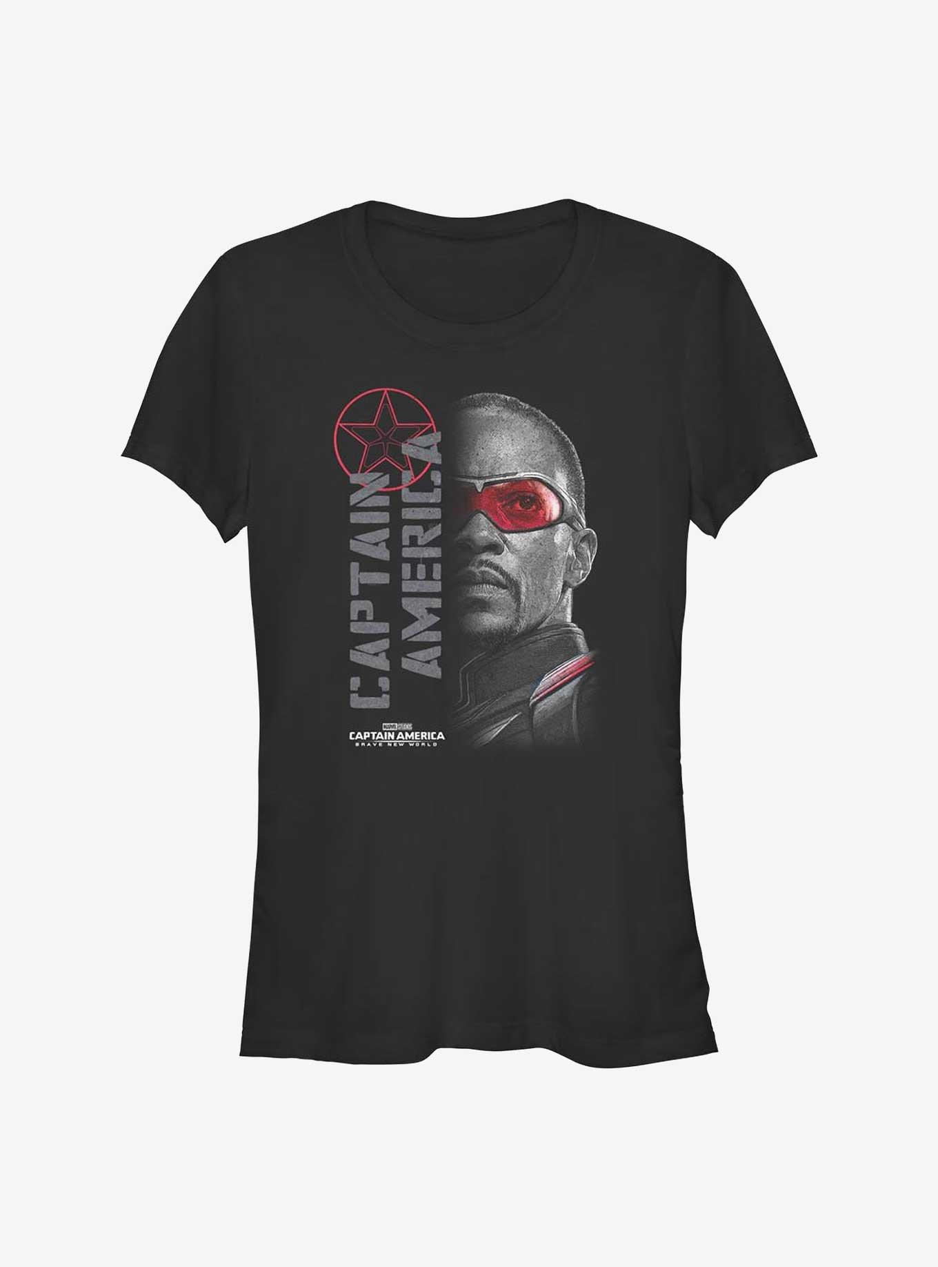 Marvel Captain America: Brave New World Red Lens Flare Girls T-Shirt, , hi-res
